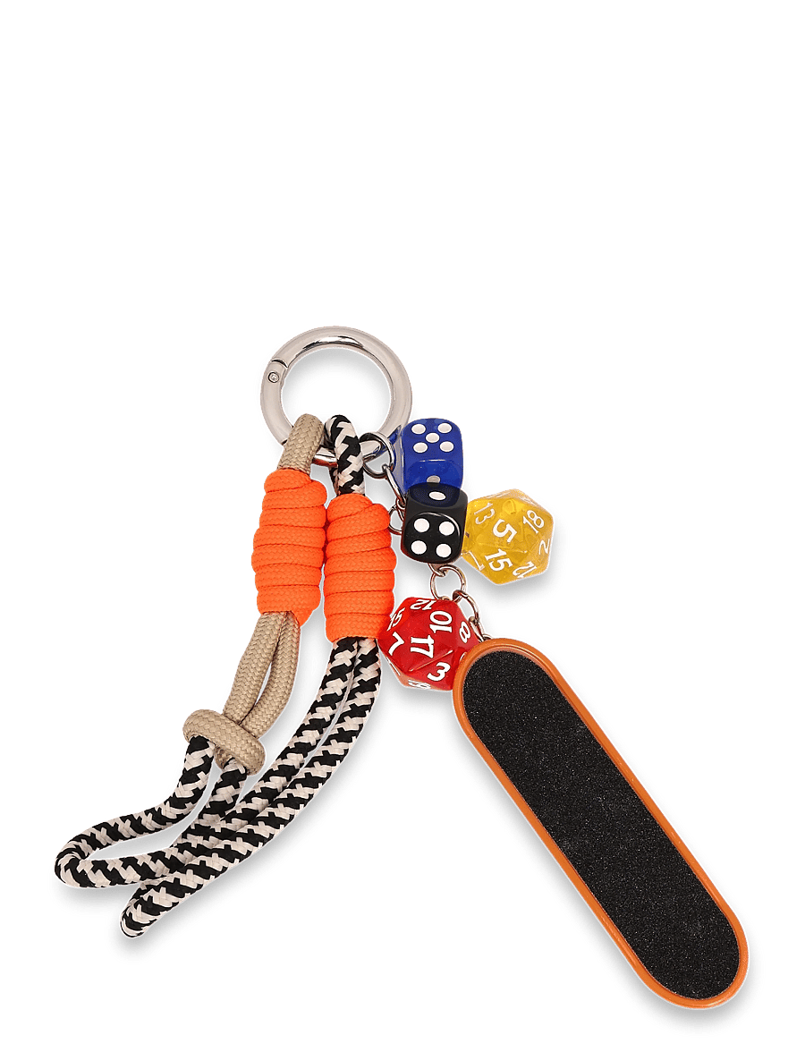 Mango - Multi-charms keyring - nyckelringar - orange - 0