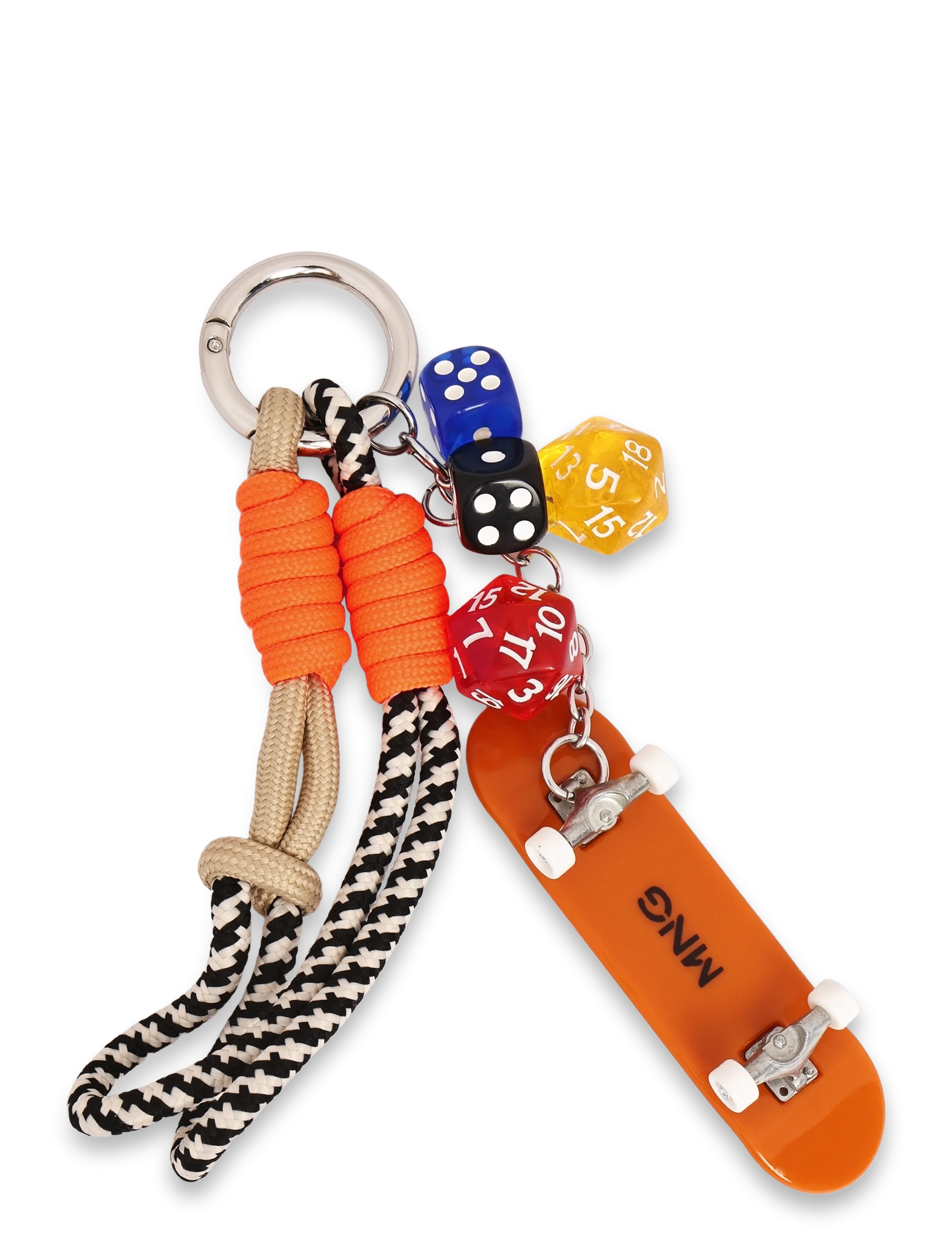 Mango - Multi-charms keyring - nyckelringar - orange - 1