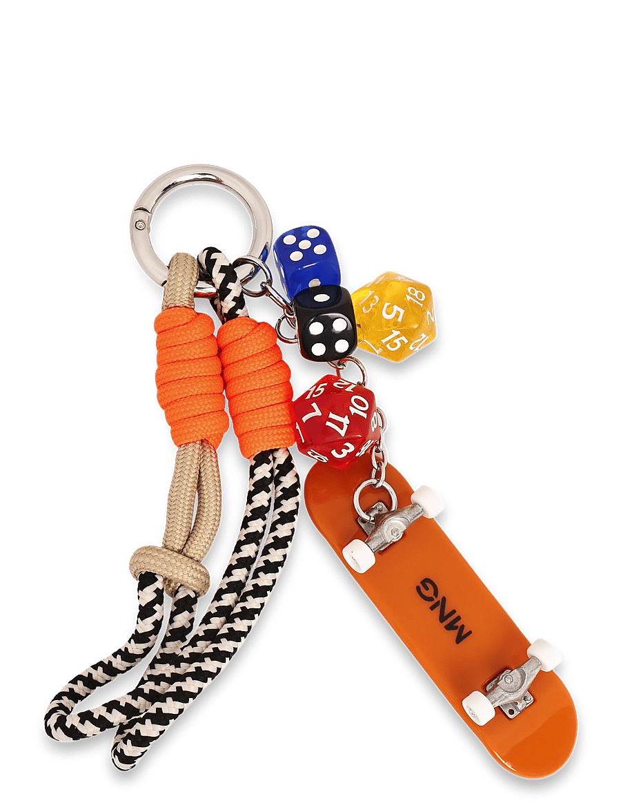 Mango - Multi-charms keyring - nyckelringar - orange - 1