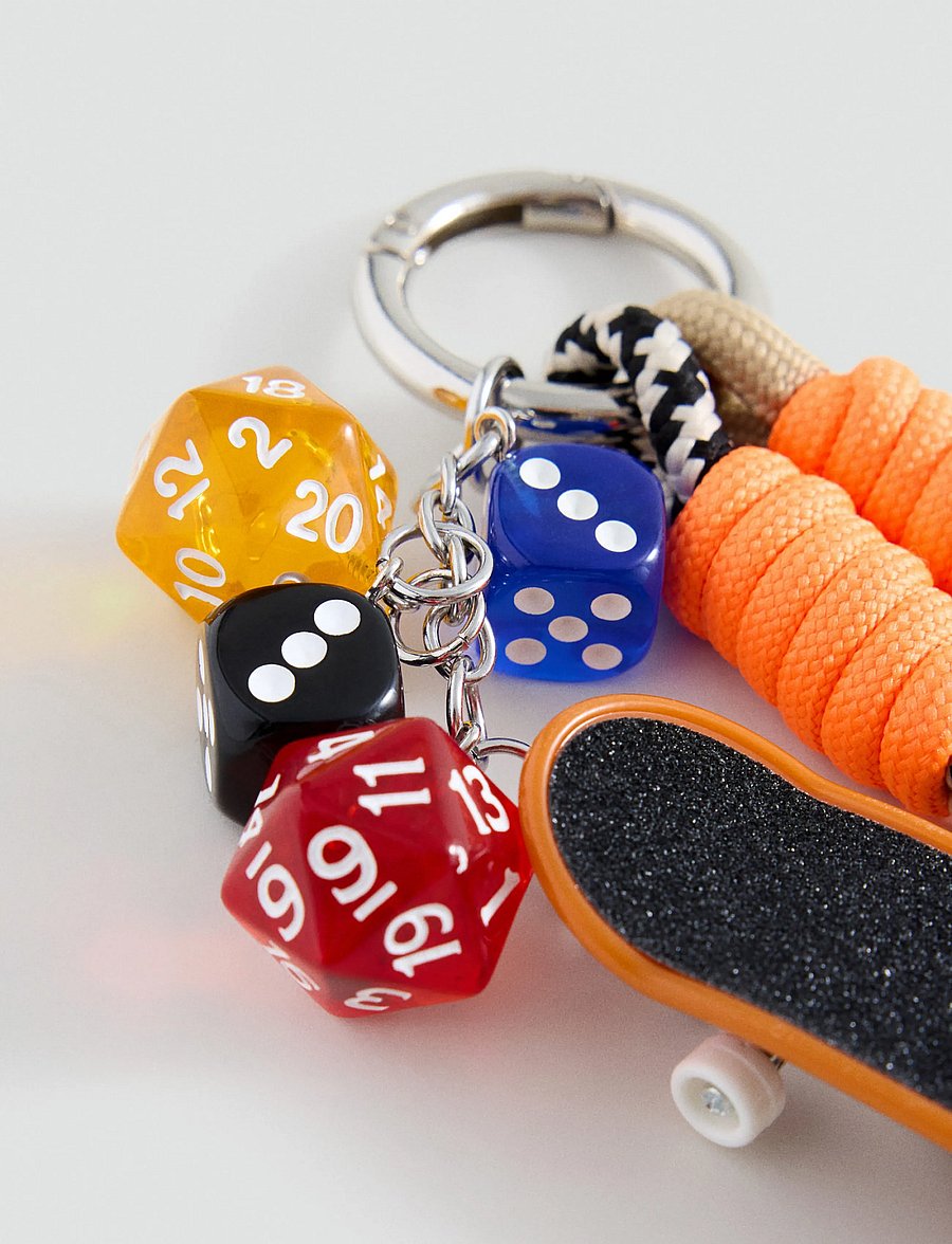 Mango - Multi-charms keyring - nøgleringe - orange - 1
