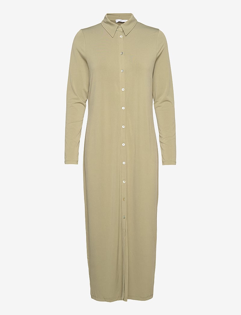 Mango - FLORINA - skjortklänningar - khaki - 0