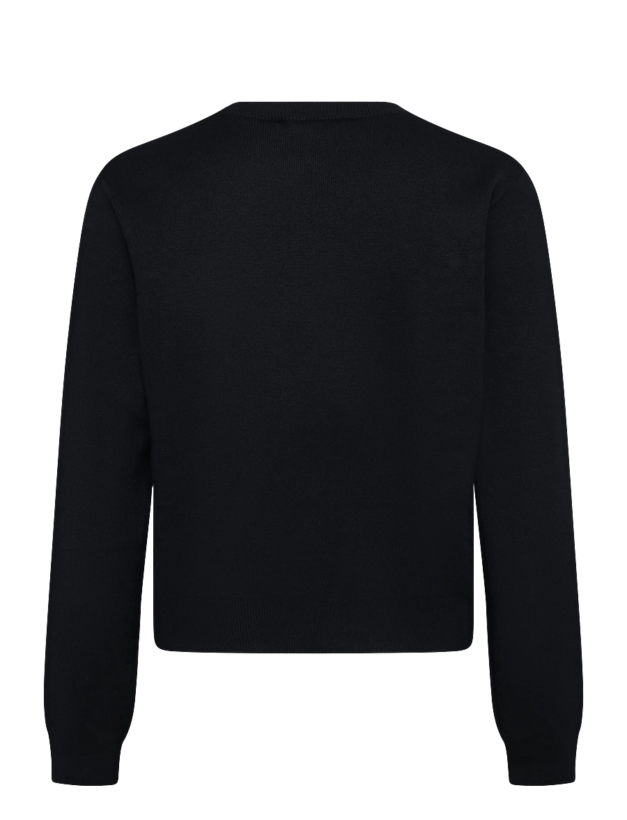 Mango - Toggle detail knitted jacket - lette jakker - navy - 2