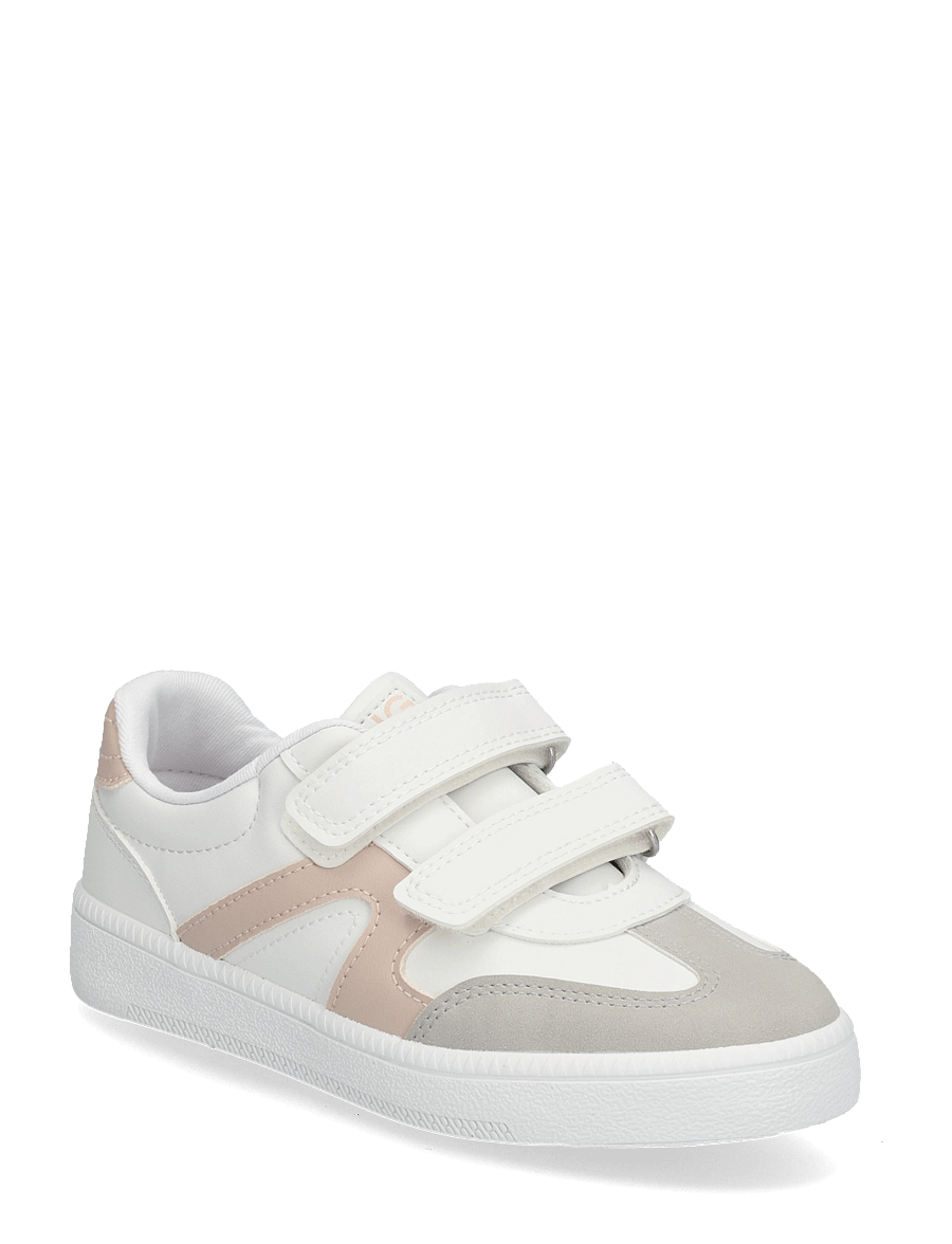 Mango - Velcro fastening mixed sneakers - lave sneakers - white - 0