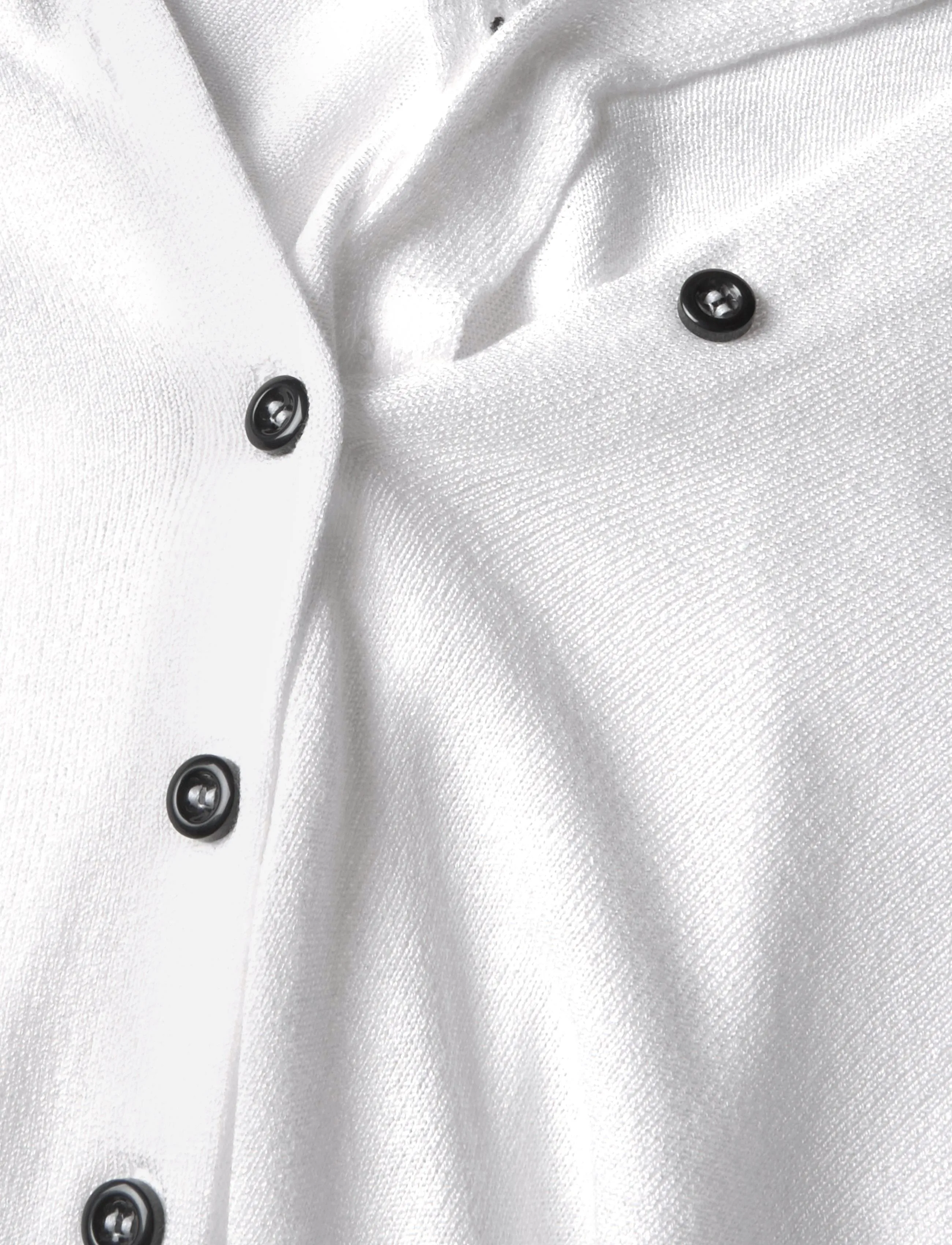 Mango - Knitted button cardigan - white - 2