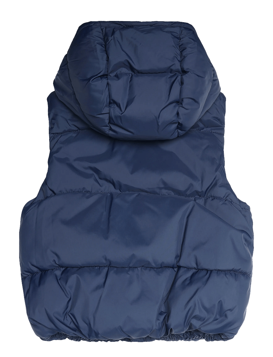 Mango - Quilted gilet with hood - shoppa efter ålder - navy - 1