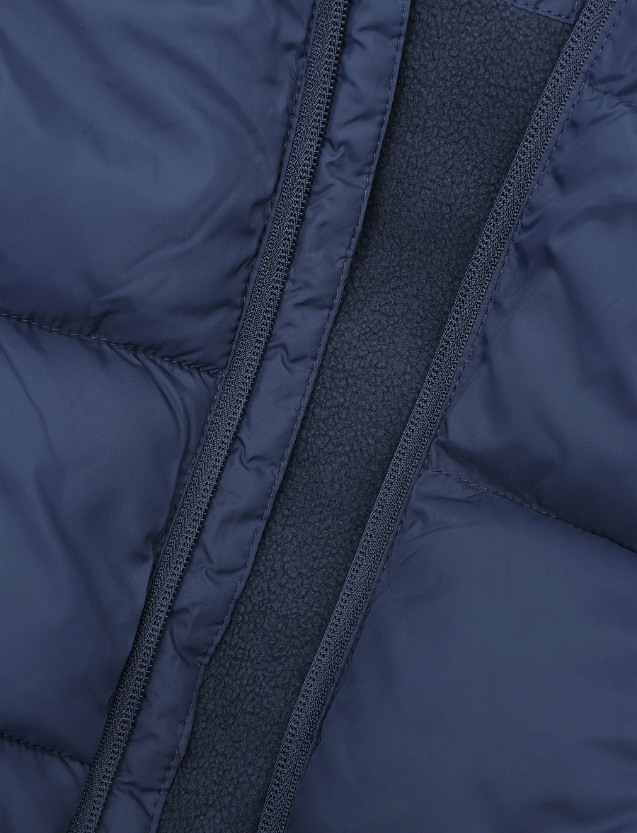 Mango - Quilted gilet with hood - shoppa efter ålder - navy - 4