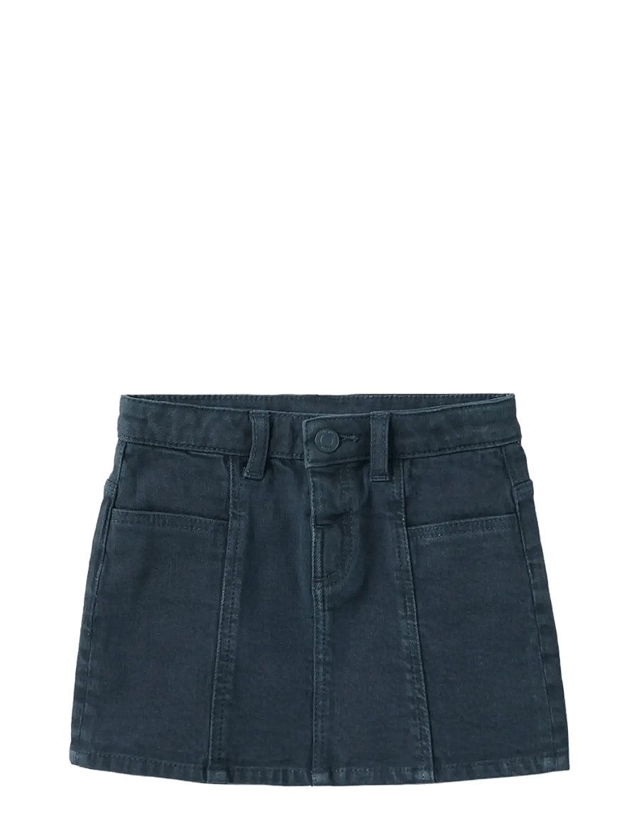 Mango - Denim skirt with pockets - korte skjørt - navy - 0