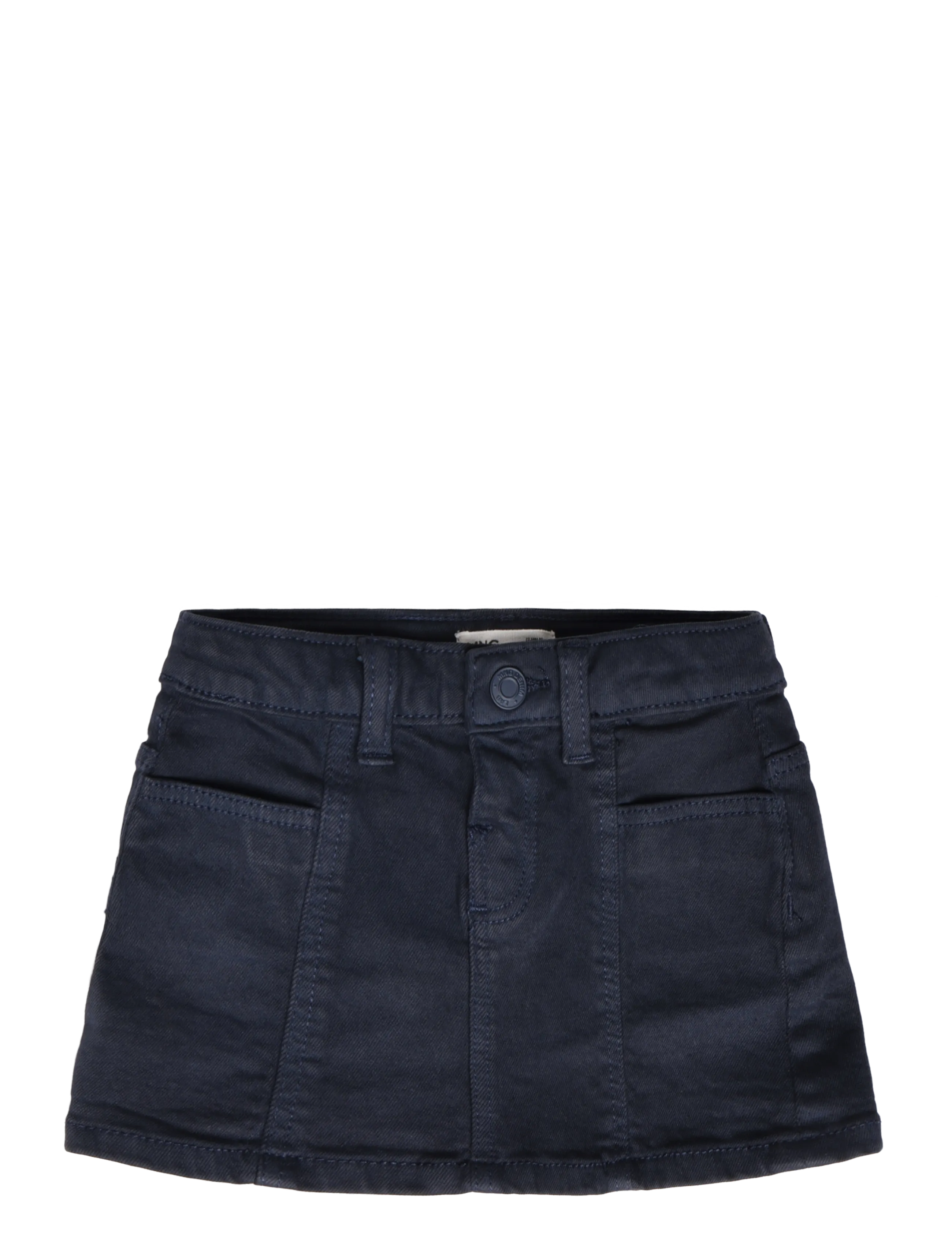 Mango Denim skirt with pockets - Tøj - NAVY / navy