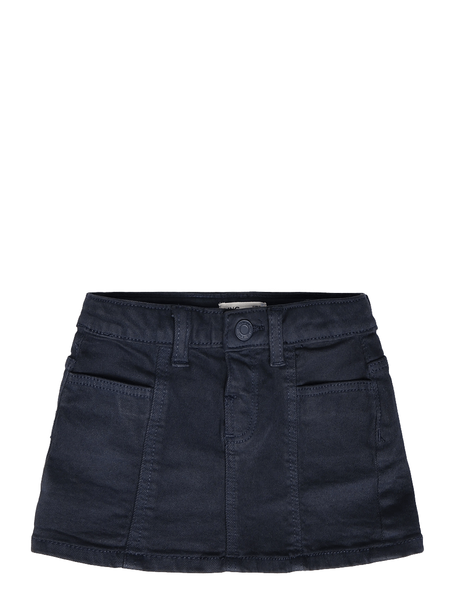 Mango - Denim skirt with pockets - korte nederdele - navy - 0