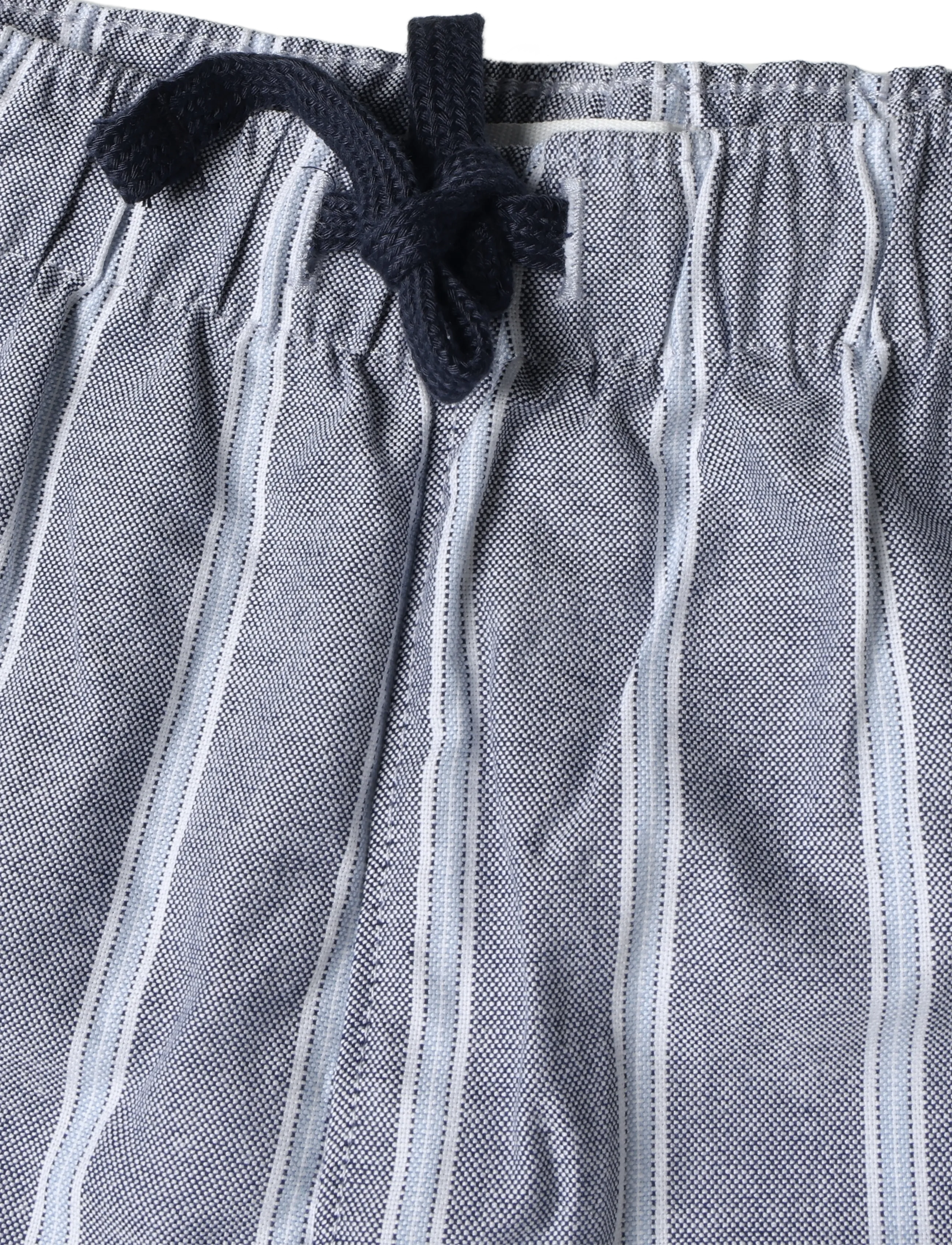 Mango - Striped pyjama set - pyjamassæt - navy - 3