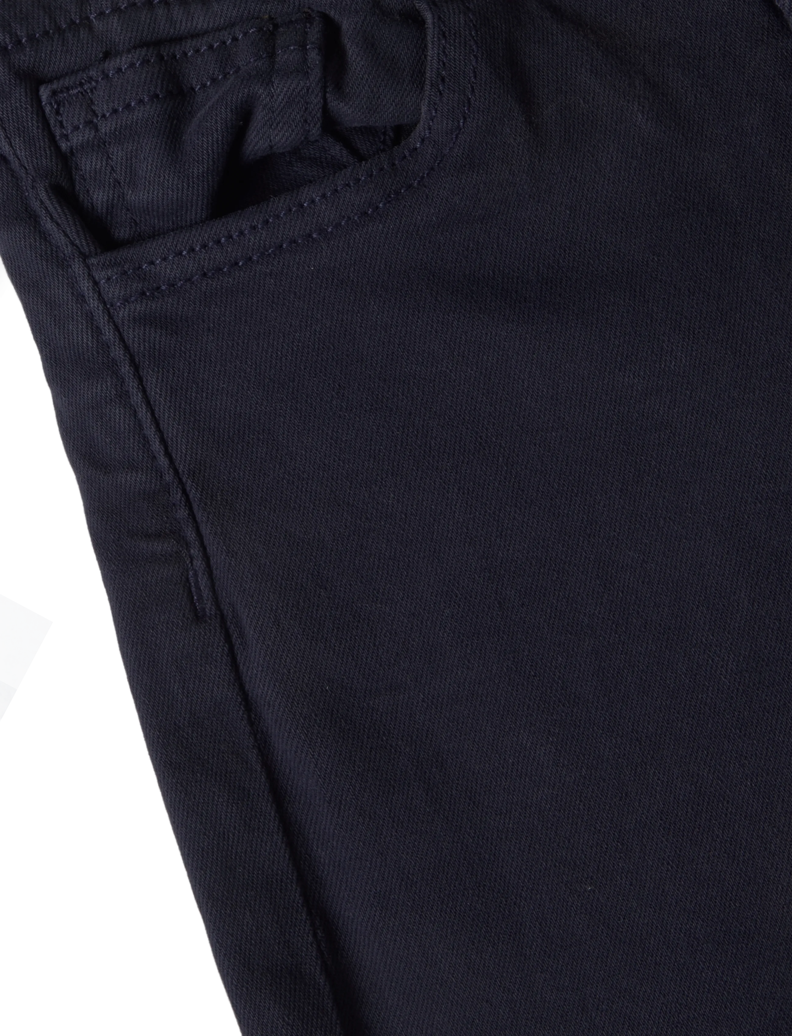 Mango - Waistband-free flare jeans - vida jeans - navy - 4