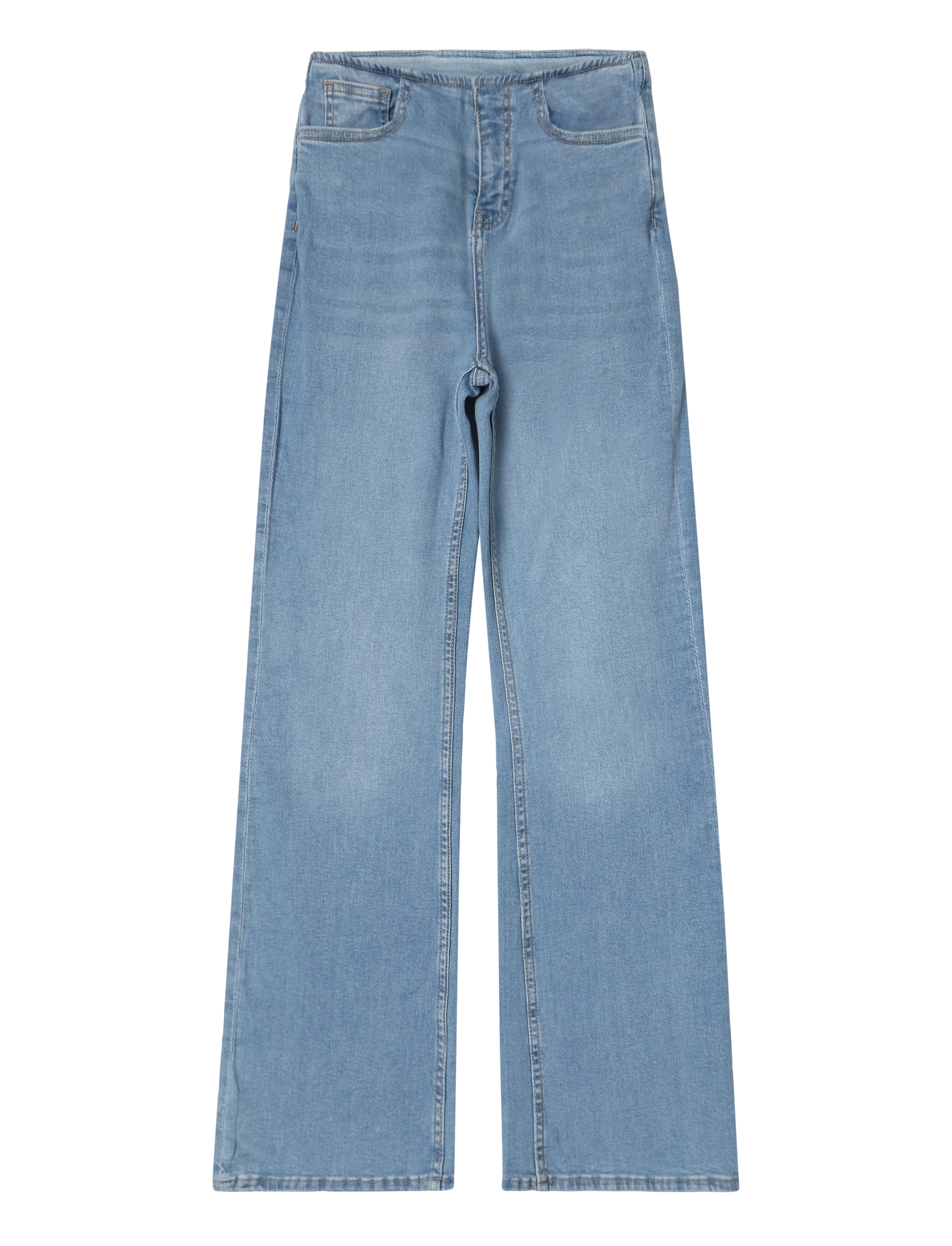 Mango Waistband-free flare jeans - Tøj - OPEN BLUE / blue