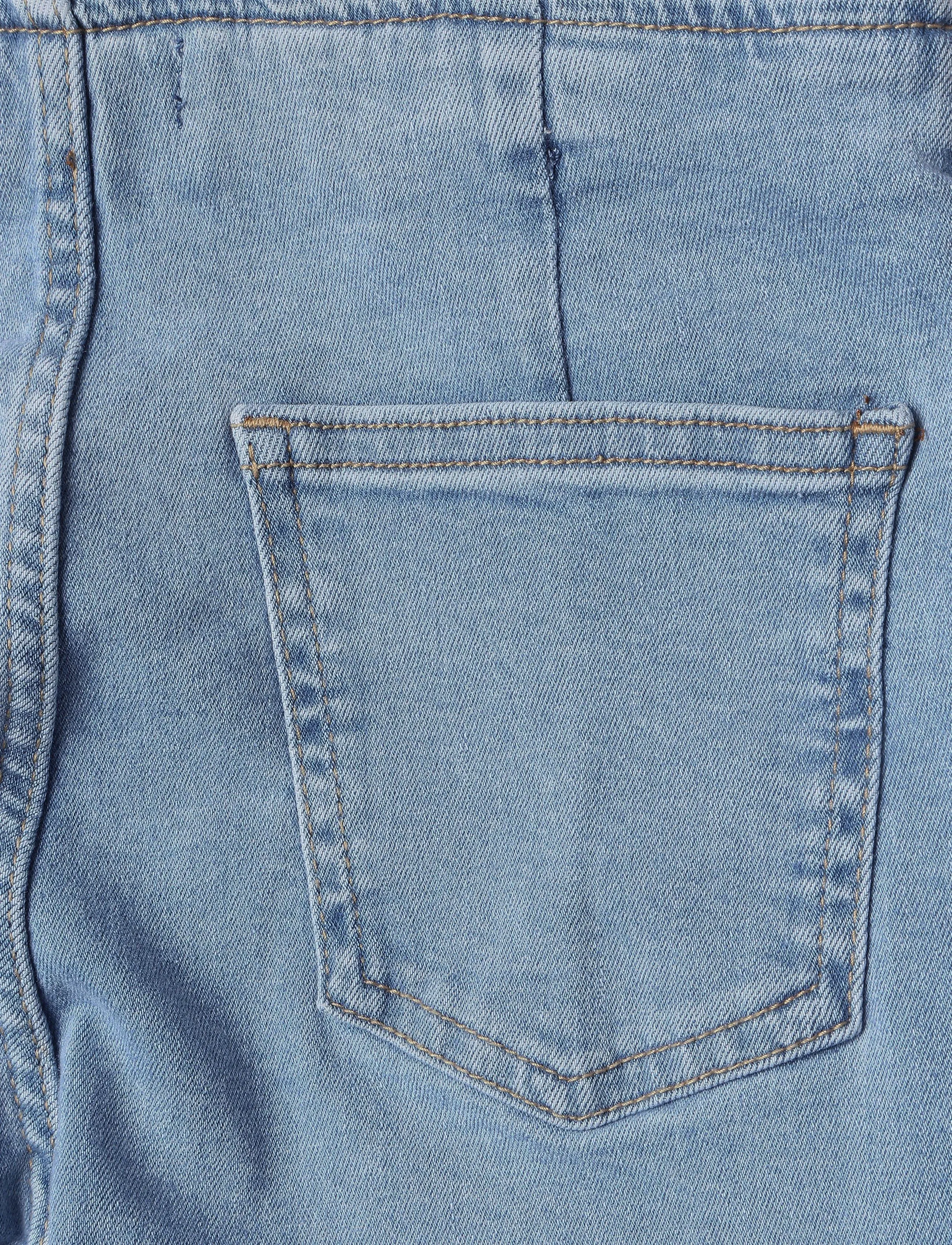 Mango - Waistband-free flare jeans - brede jeans - open blue - 4