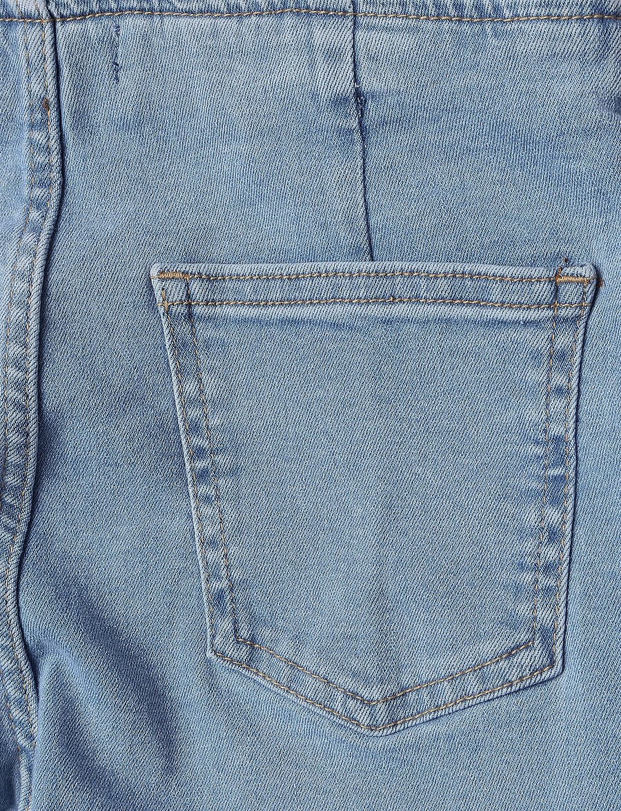 Mango - Waistband-free flare jeans - brede jeans - open blue - 4