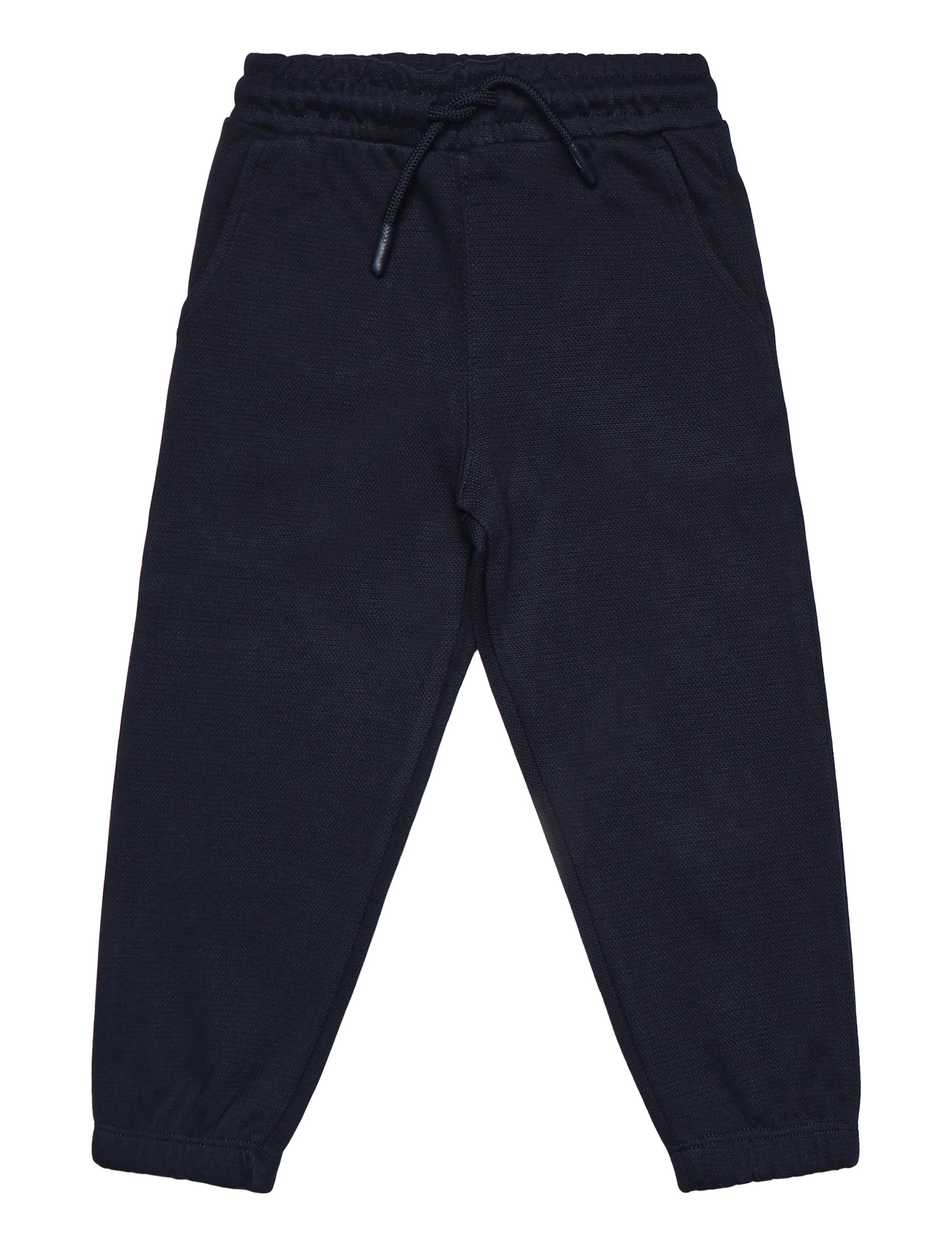 Mango Cotton jogger-style trousers - Mjukisbyxor - NAVY / navy