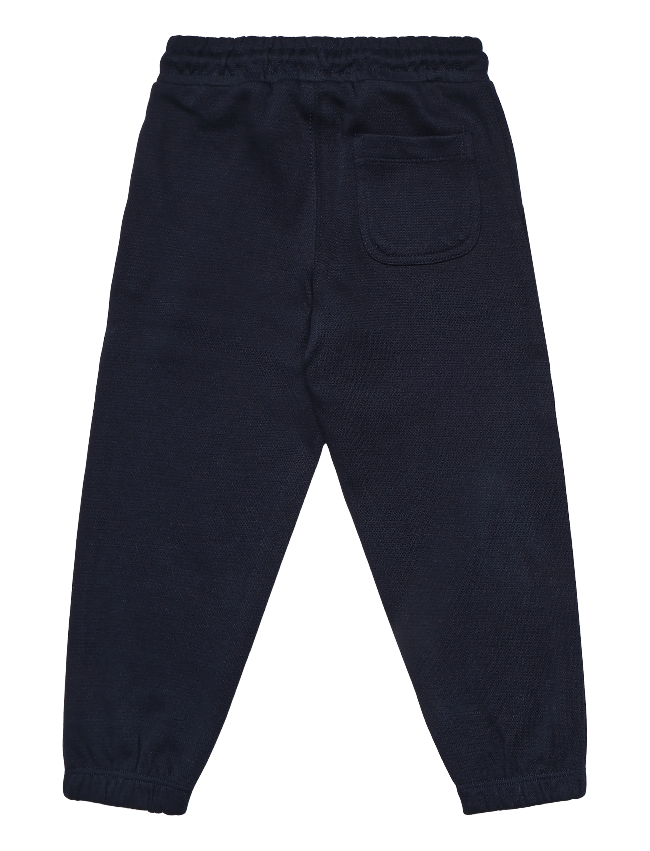 Mango - Cotton jogger-style trousers - babybyxor - navy - 1