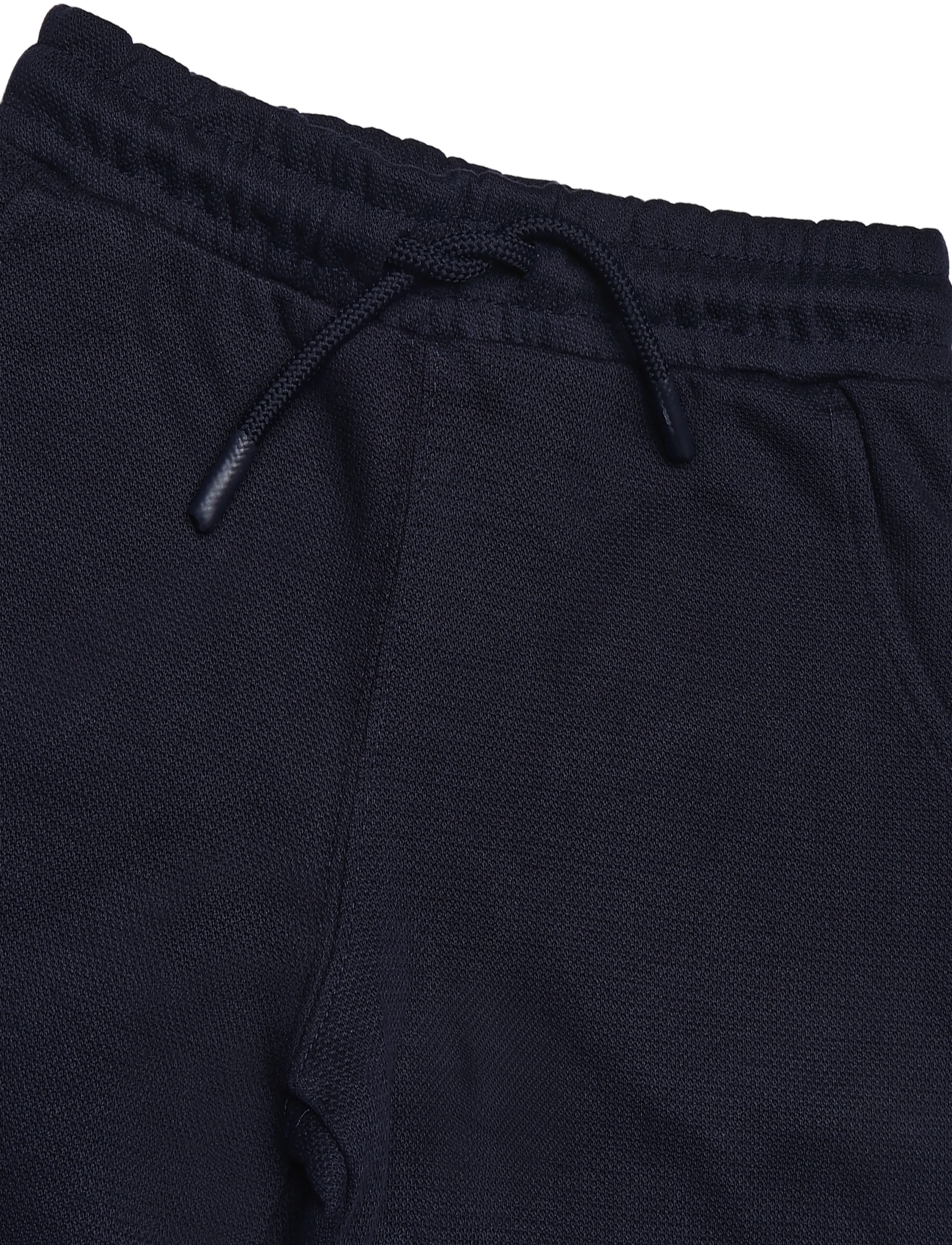 Mango - Cotton jogger-style trousers - babybyxor - navy - 2