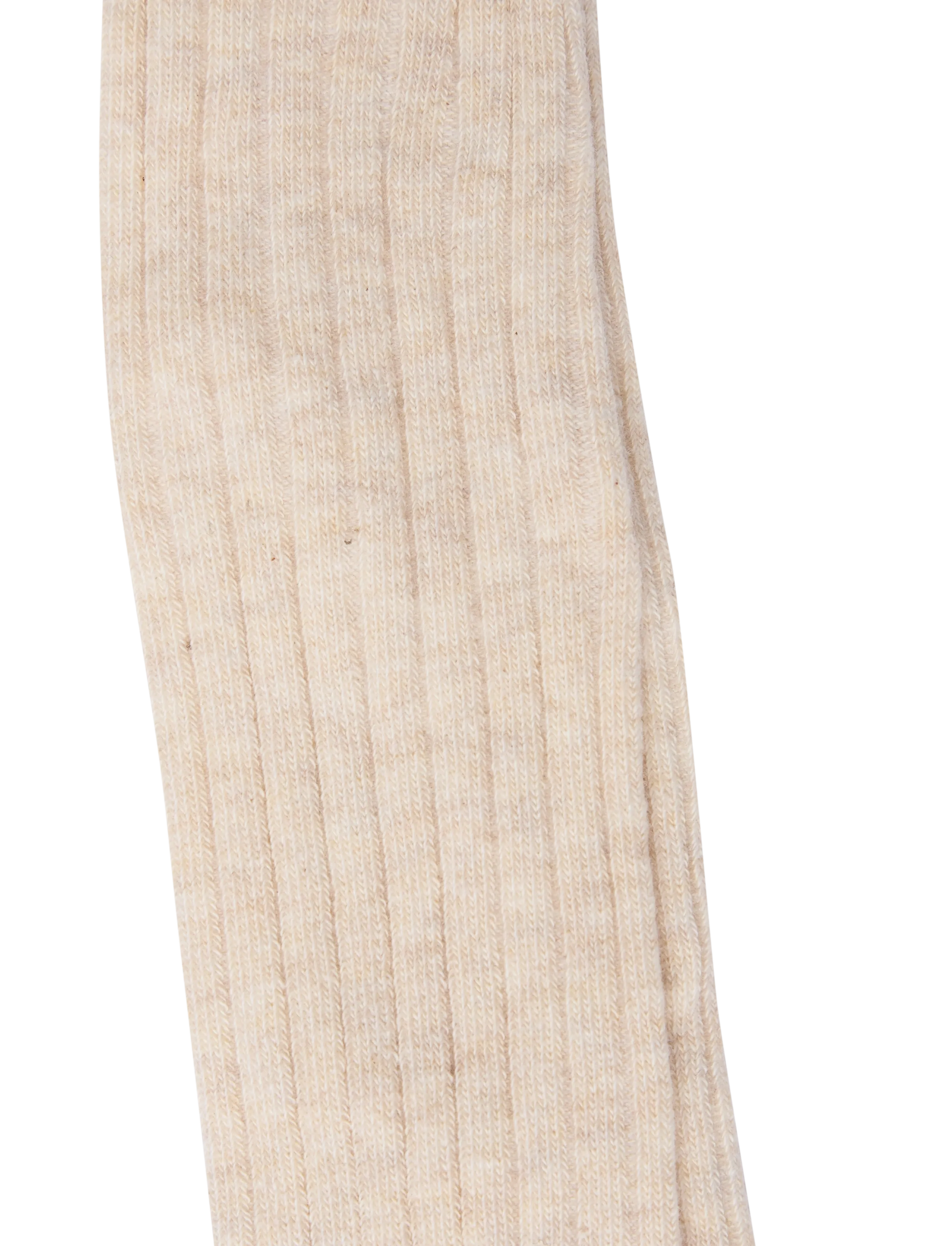 Mango - Ribbed knit tights - strømpebukser - light beige - 1