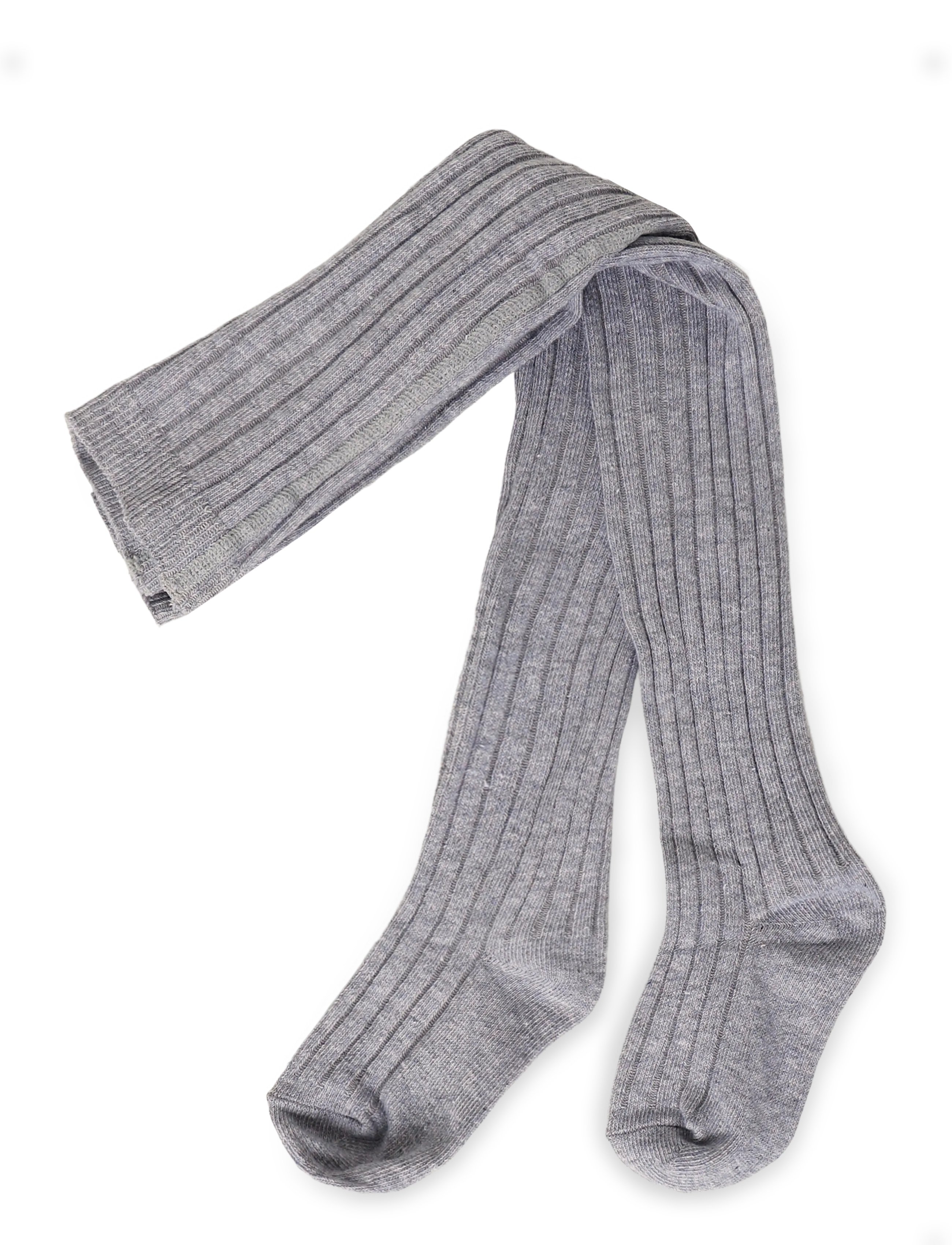 Mango Ribbed knit tights - Mango - MEDIUM GREY / grey