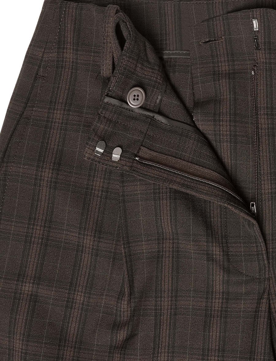 Mango - High-waisted balloon trousers - barrel-bukser - brown - 3