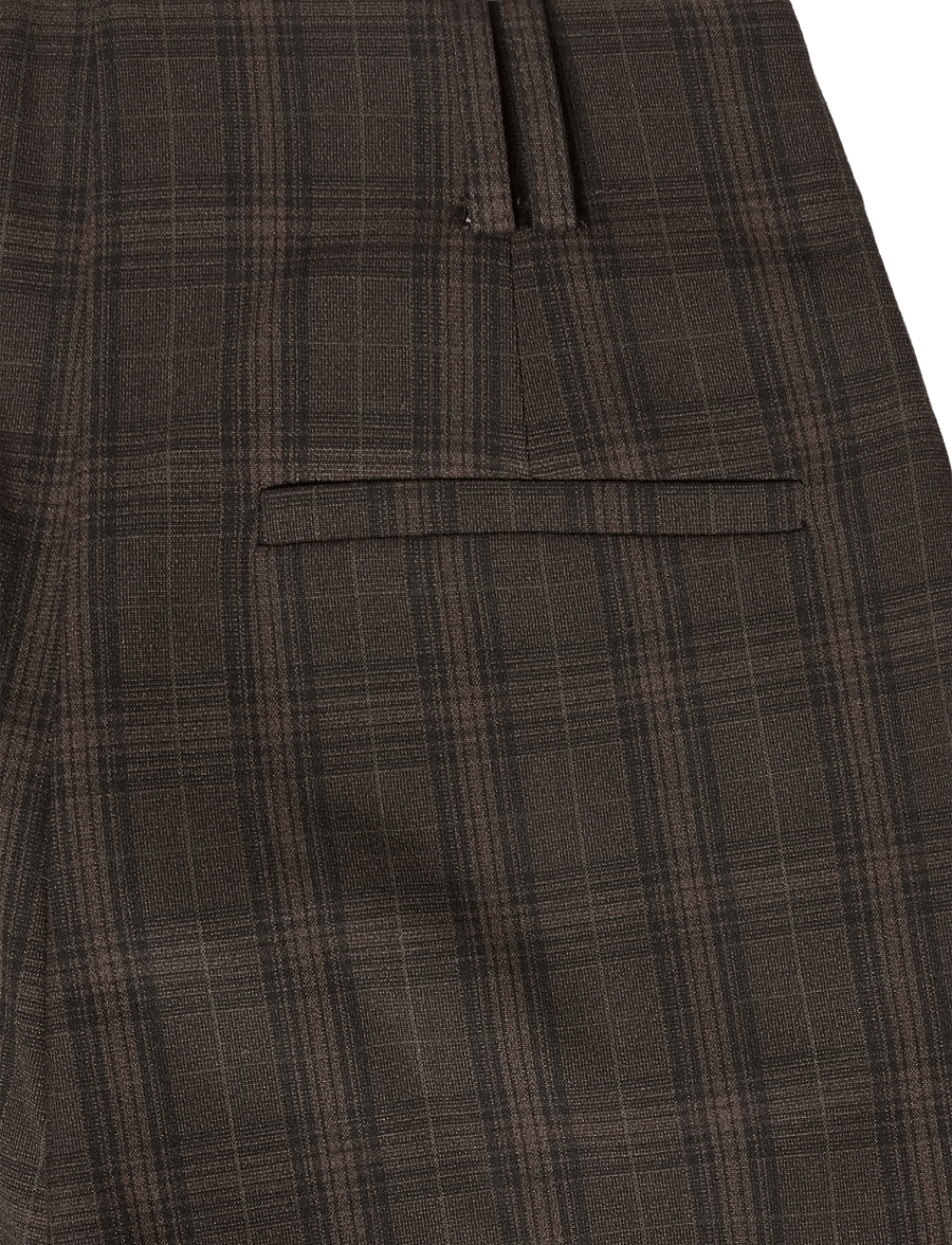 Mango - High-waisted balloon trousers - barrel-bukser - brown - 4