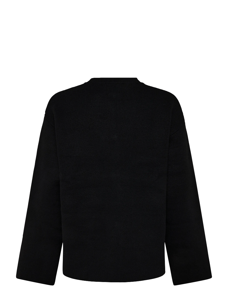 Mango - Straight jacket with frogging fastenings - lette jakker - black - 1