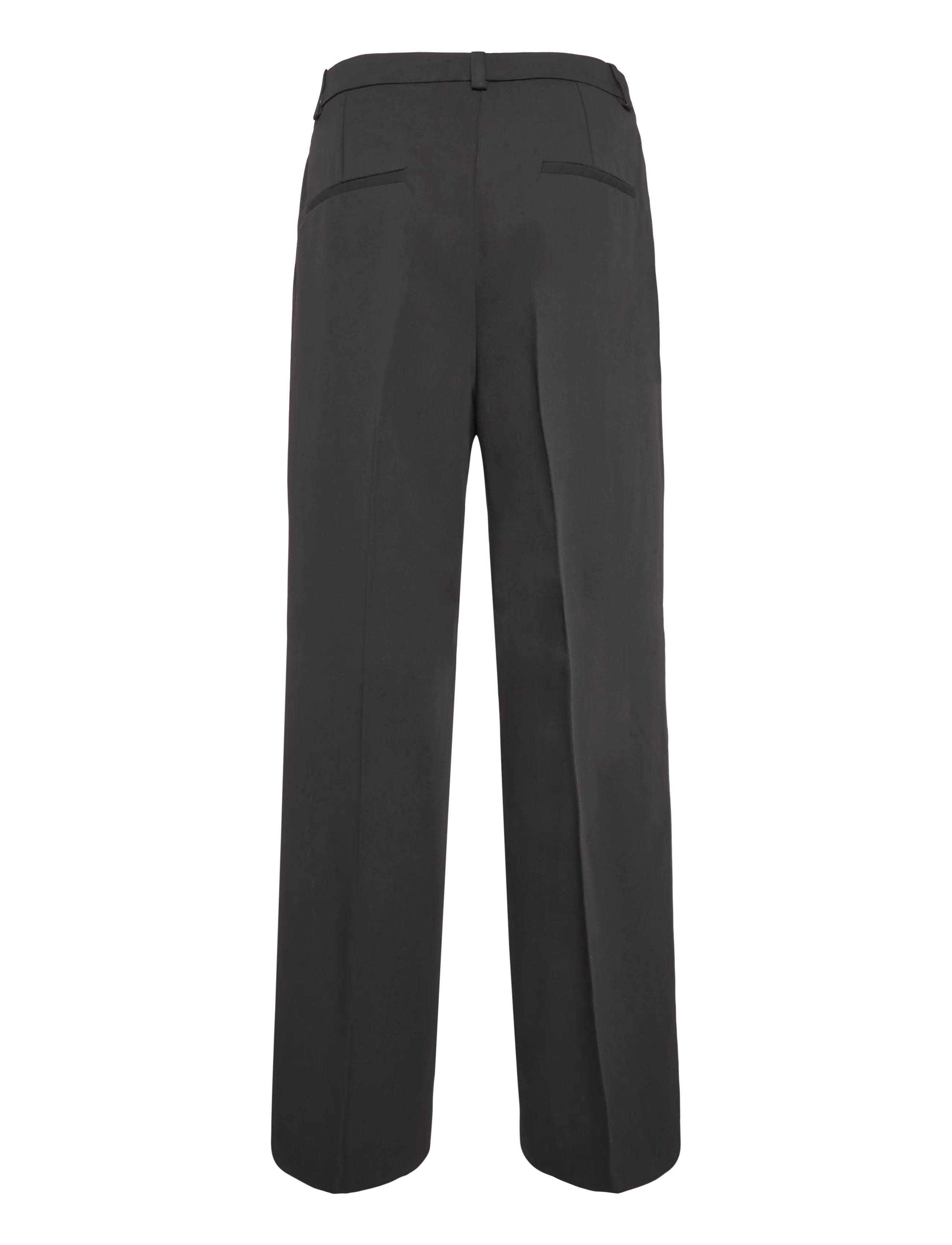 Mango - Straight suit trousers - habitbukser - black - 1