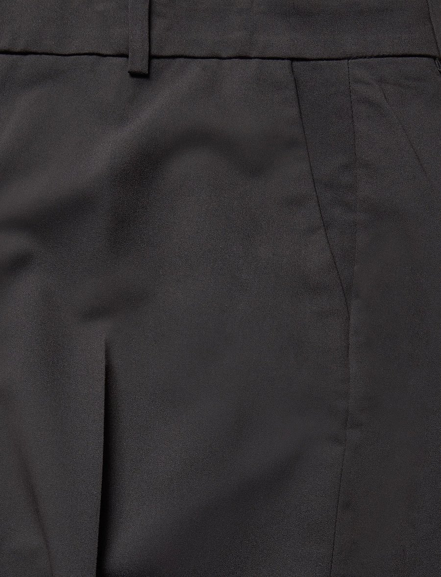Mango - Straight suit trousers - habitbukser - black - 2