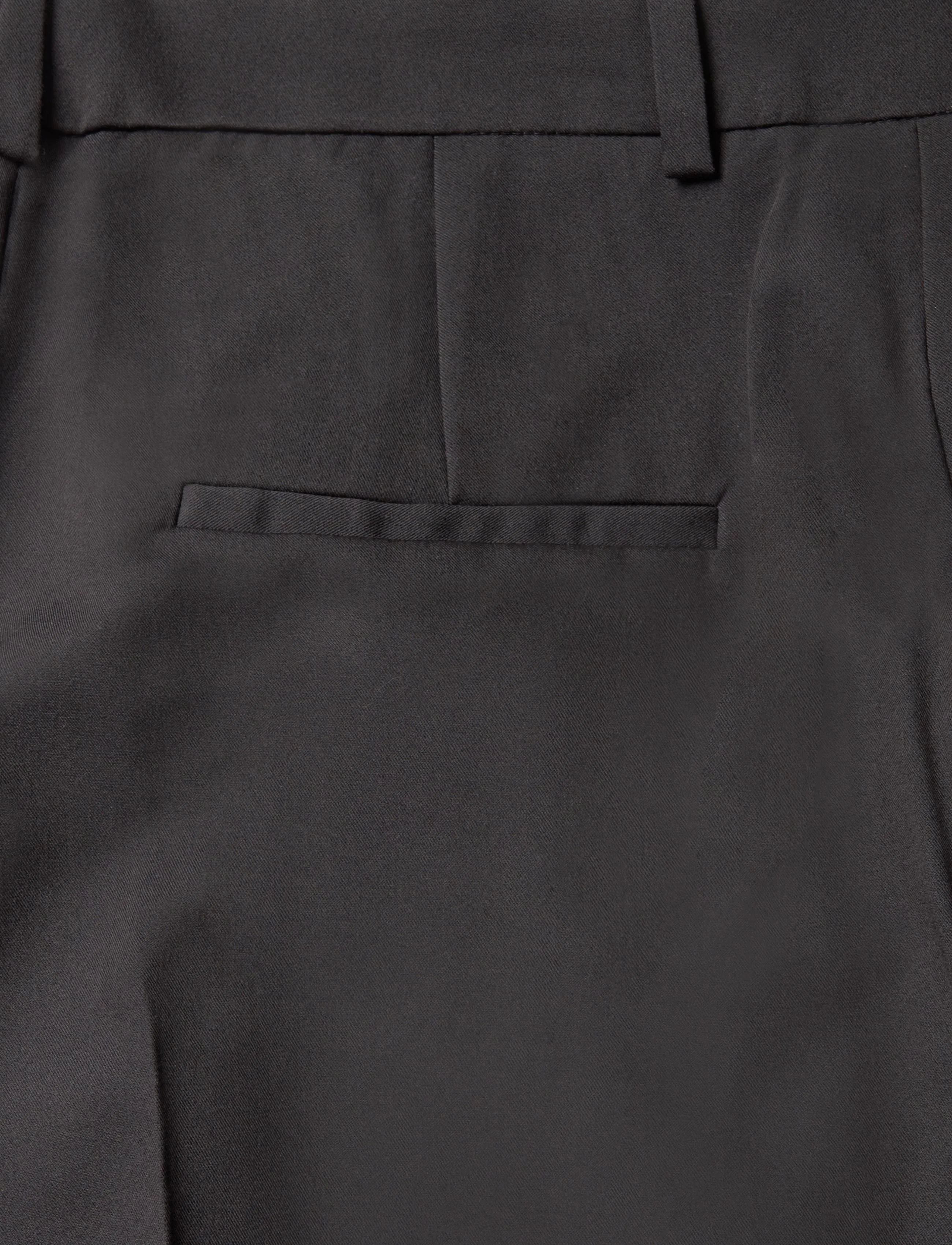Mango - Straight suit trousers - habitbukser - black - 4