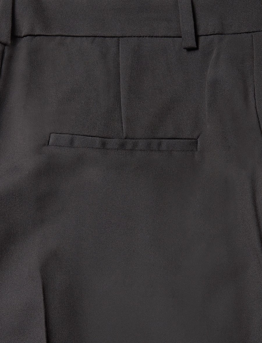 Mango - Straight suit trousers - habitbukser - black - 4
