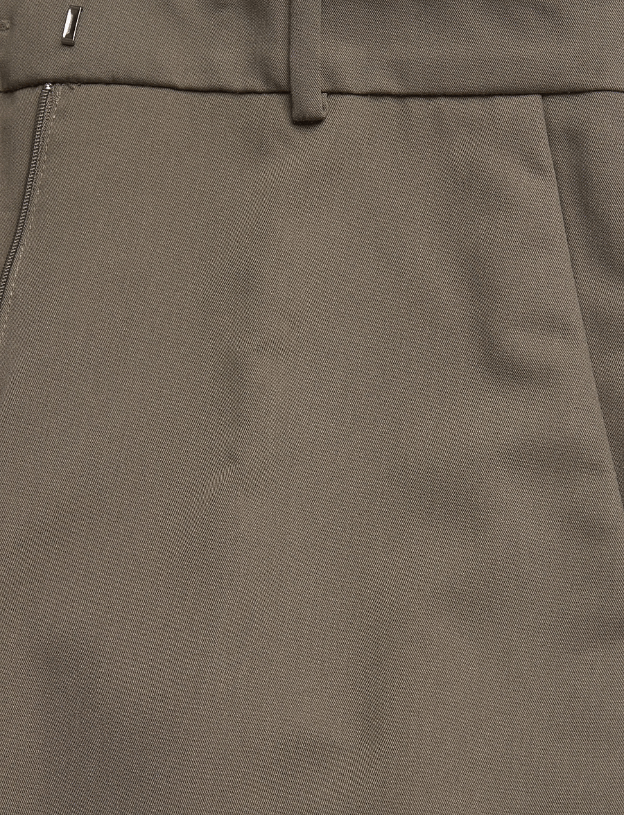 Mango - Straight suit trousers - kostymbyxor - medium green - 4