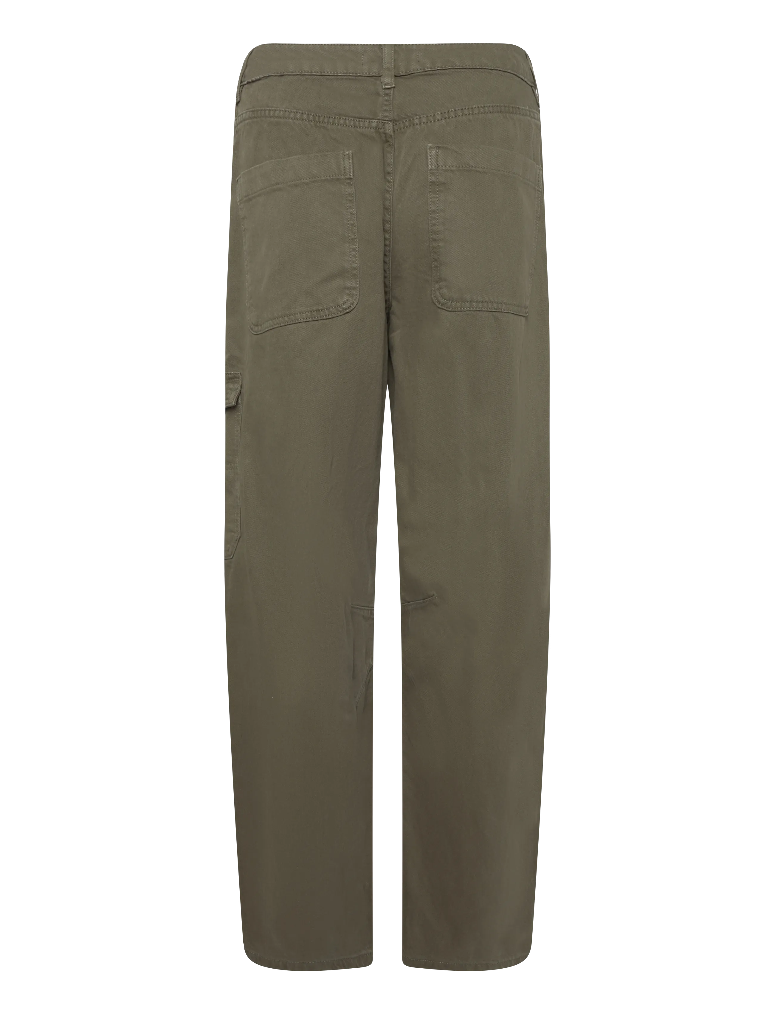 Mango - Mid-rise cargo jeans - cargobukser - beige - khaki - 1