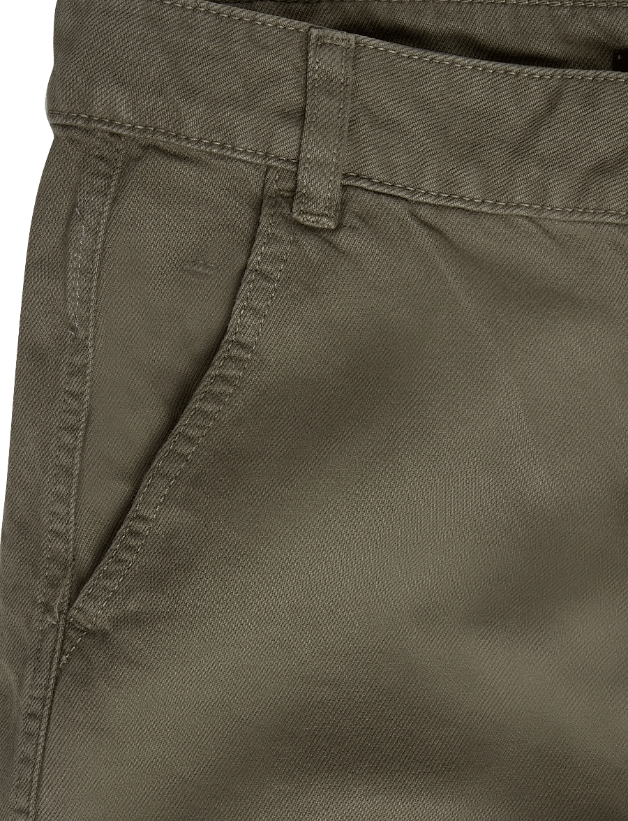 Mango - Mid-rise cargo jeans - cargobukser - beige - khaki - 2