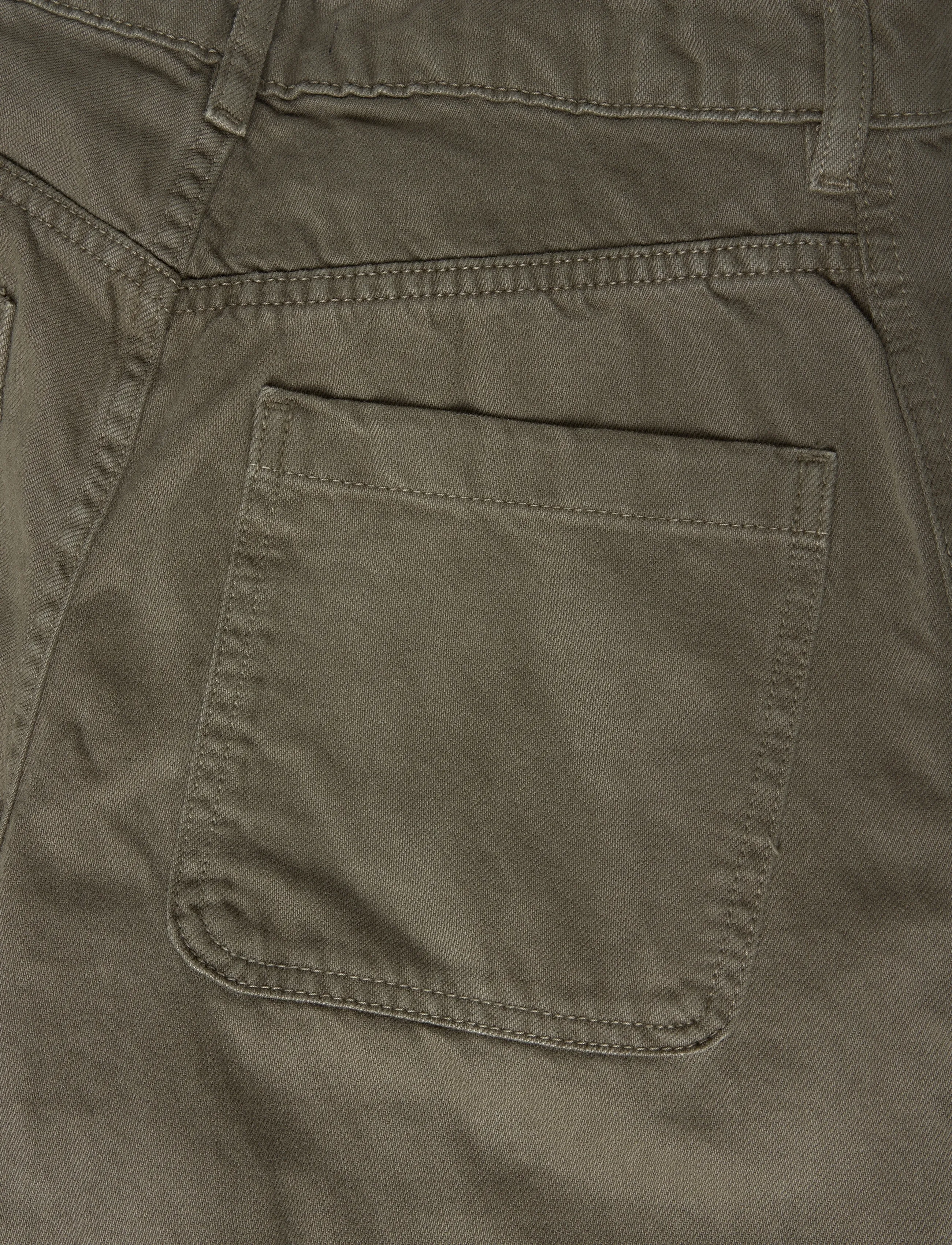 Mango - Mid-rise cargo jeans - cargobukser - beige - khaki - 4