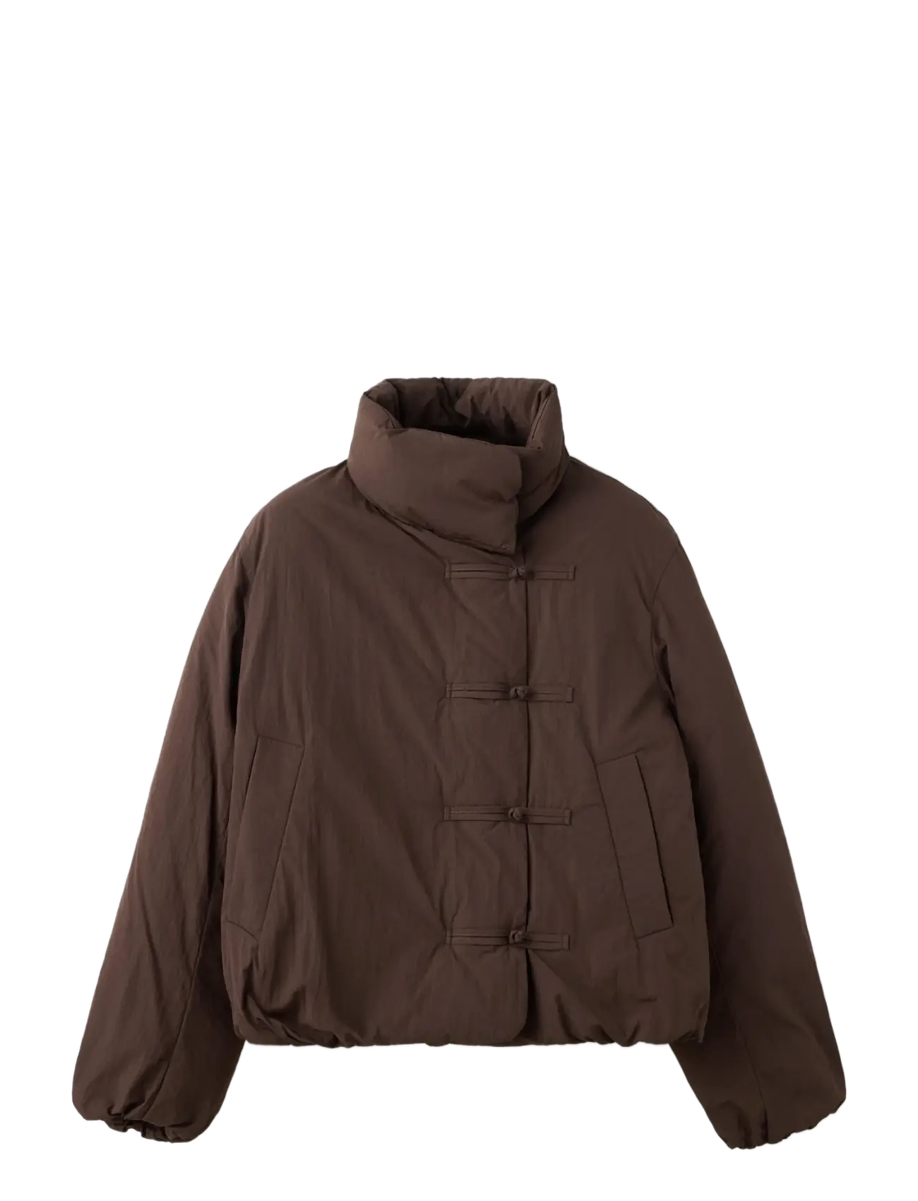 Mango ANORAK TRUFA - Dunjakker - DARK BROWN / brown