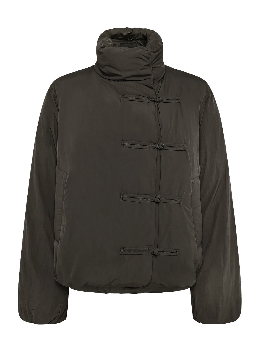 Mango - Padded anorak with toggle fastenings - vårjackor - grey - 1