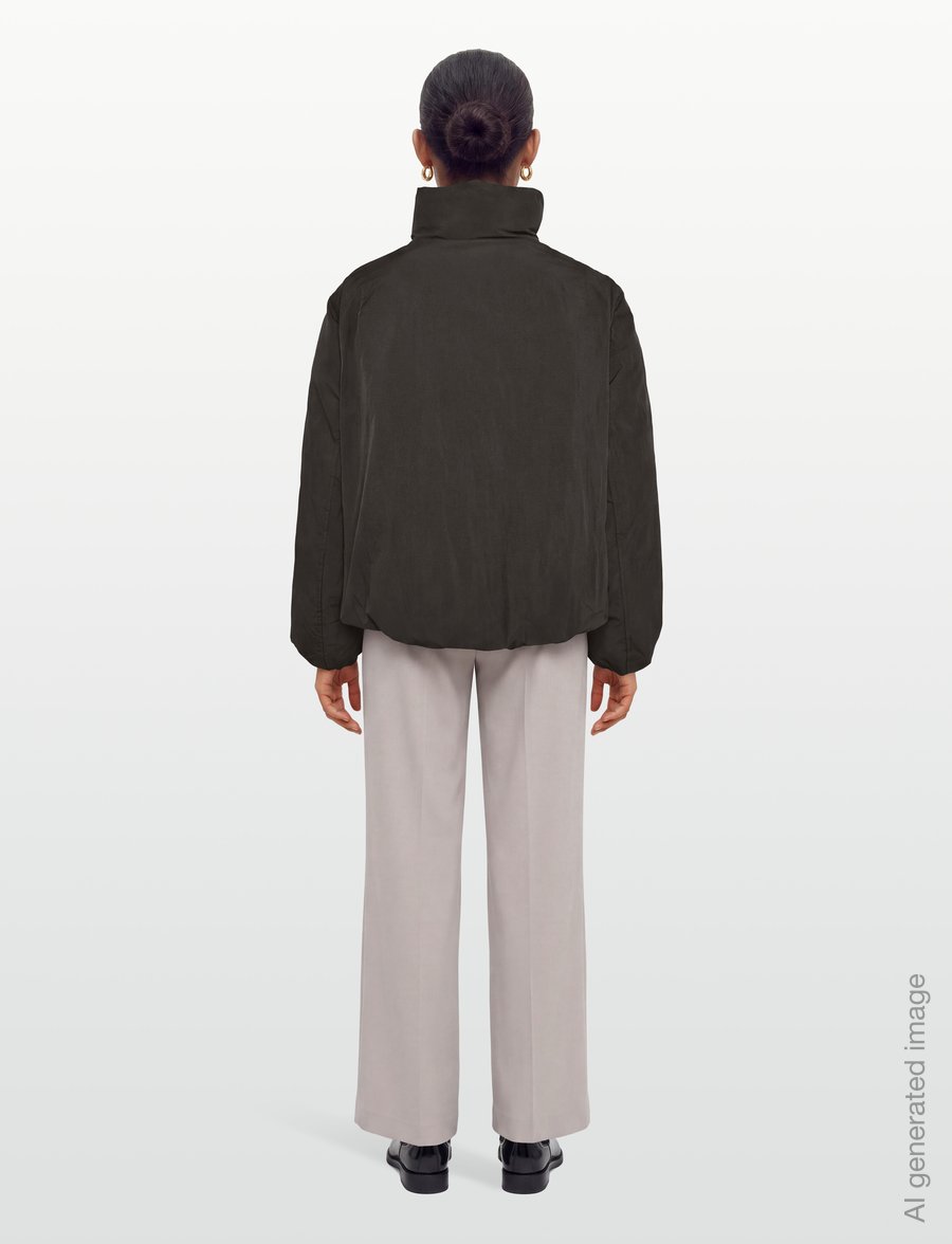Mango - Padded anorak with toggle fastenings - vårjackor - grey - 4
