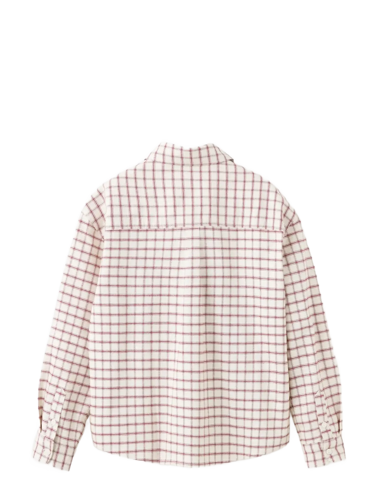 Mango - Checked flannel shirt - light beige - 2