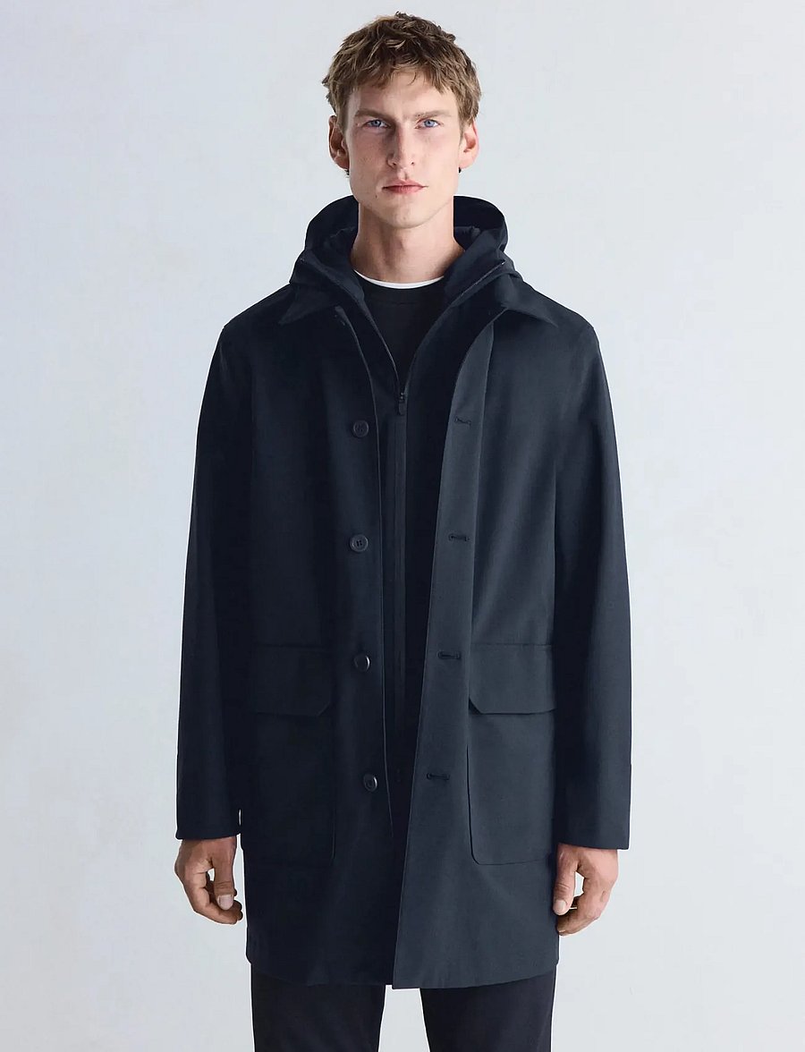 Mango - PARKA AREA - talvitakit - dark blue - 0