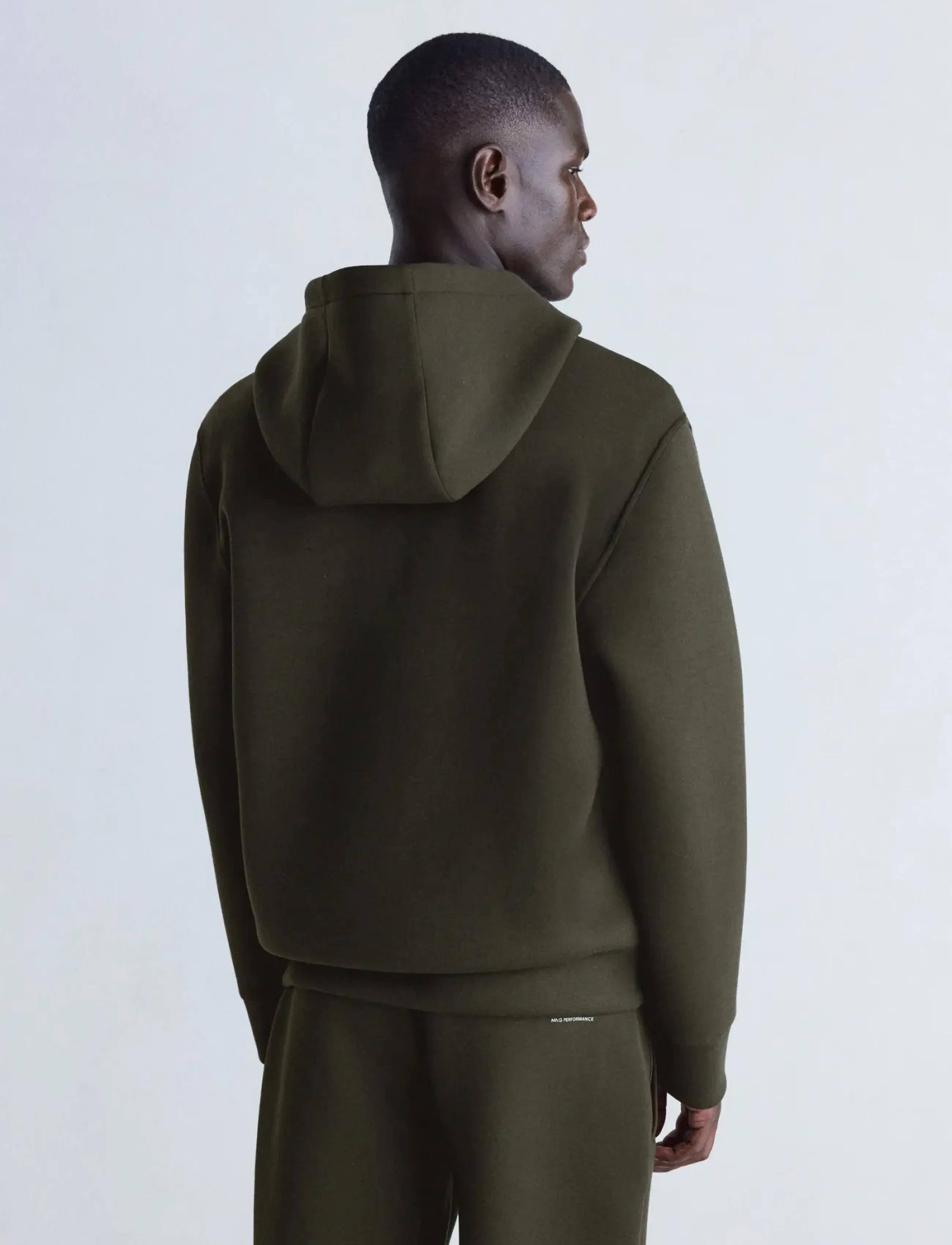 Mango - Thermolite® neoprene-effect sweatshirt - efterårsjakker - beige - khaki - 2