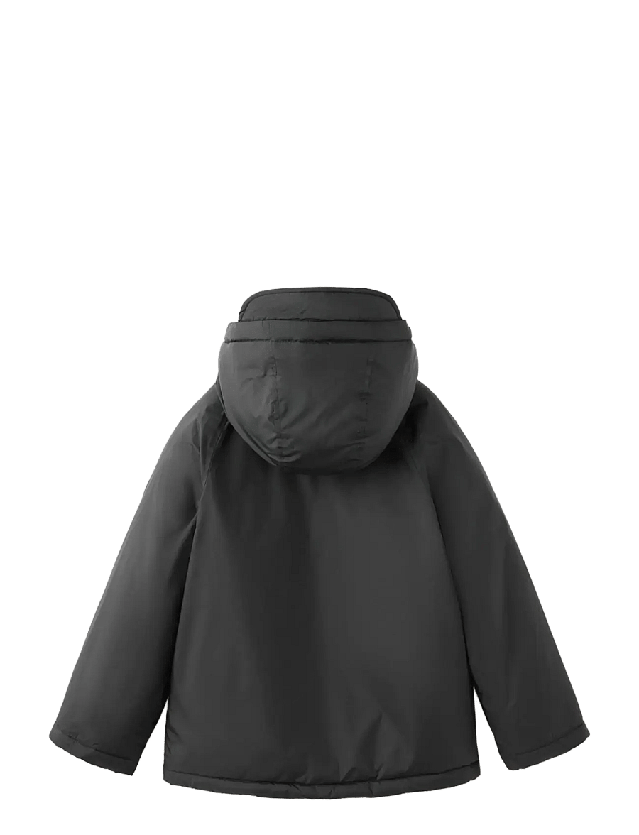 Mango - Padded jacket with hood - anorakker - black - 1