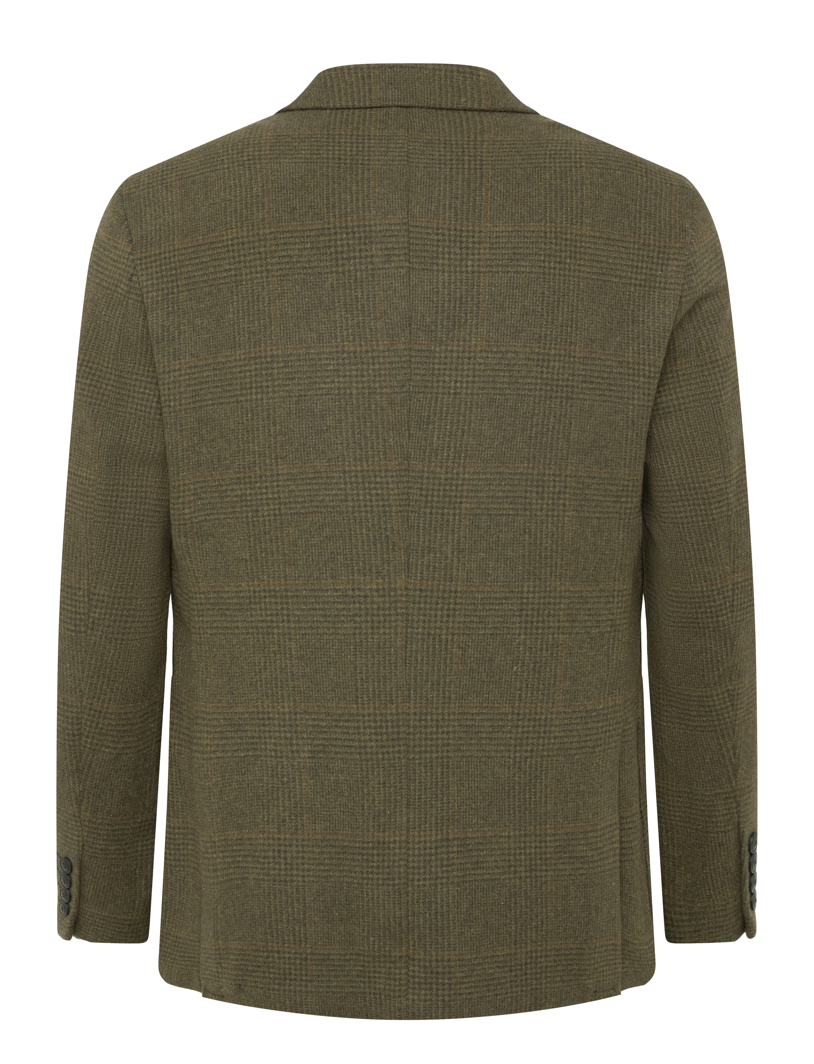 Mango - Regular-fit wool-blend suit jacket - beige - khaki - 1