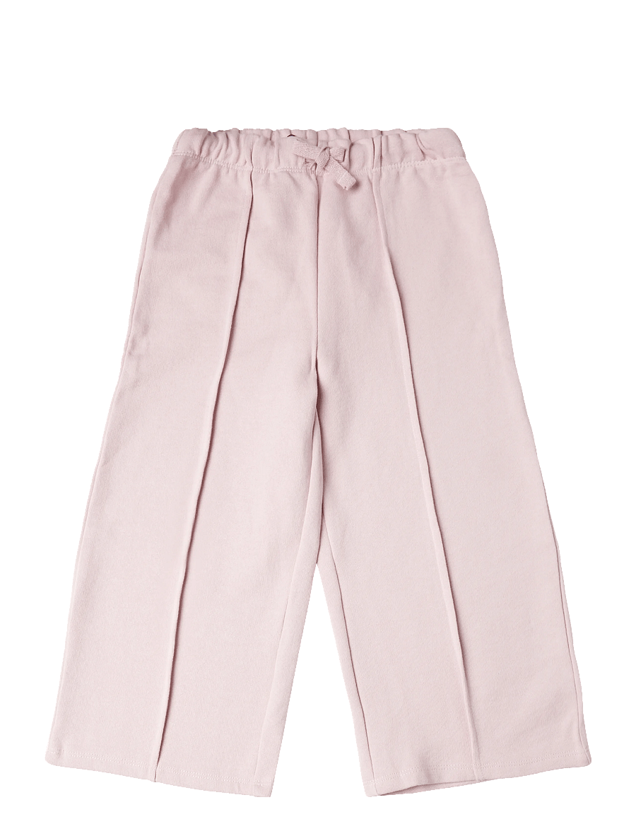 Mango - Jogger trousers with stitch detail - babybyxor - pink - 0