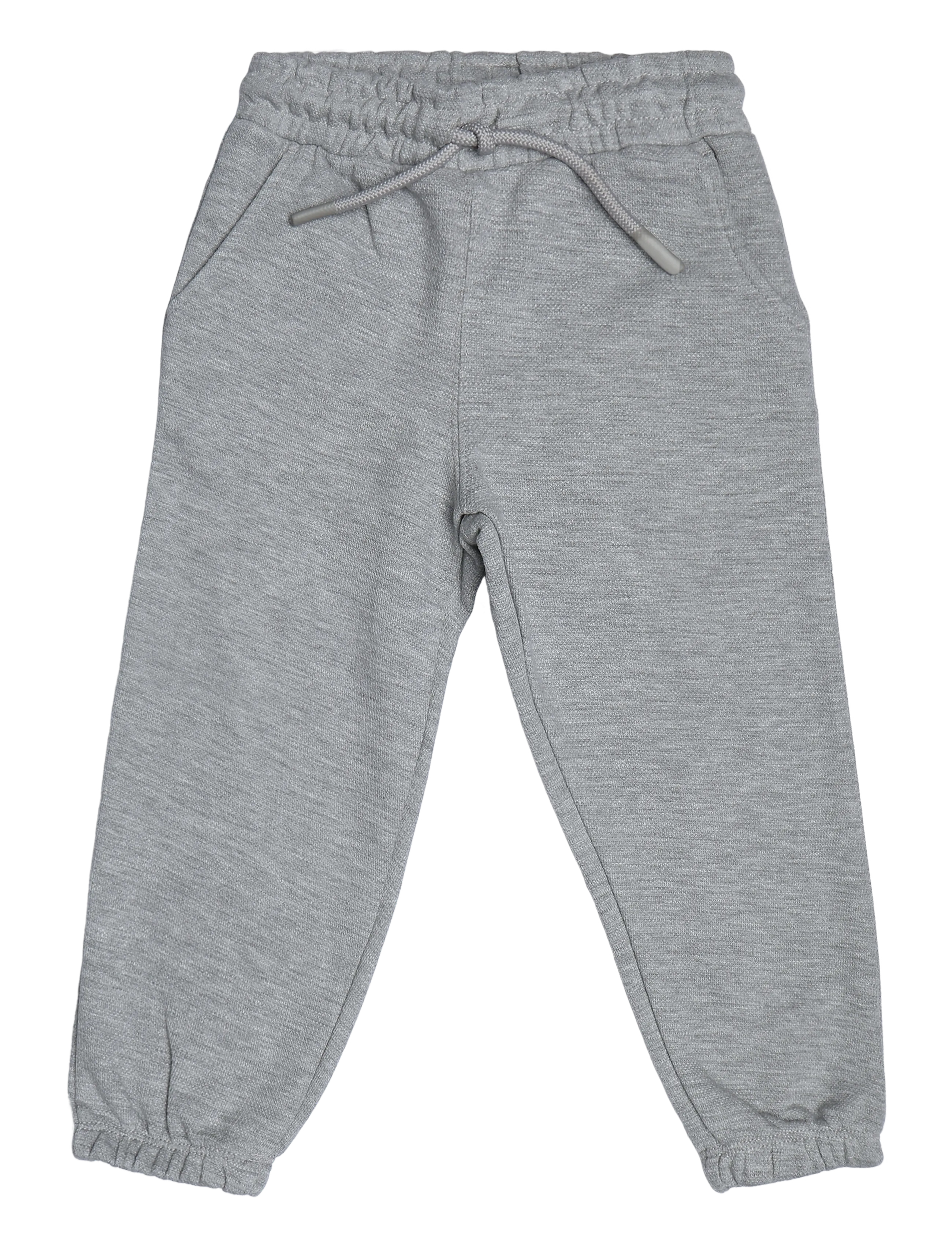 Mango Cotton jogger-style trousers - Mjukisbyxor - LT PASTEL GREY / grey