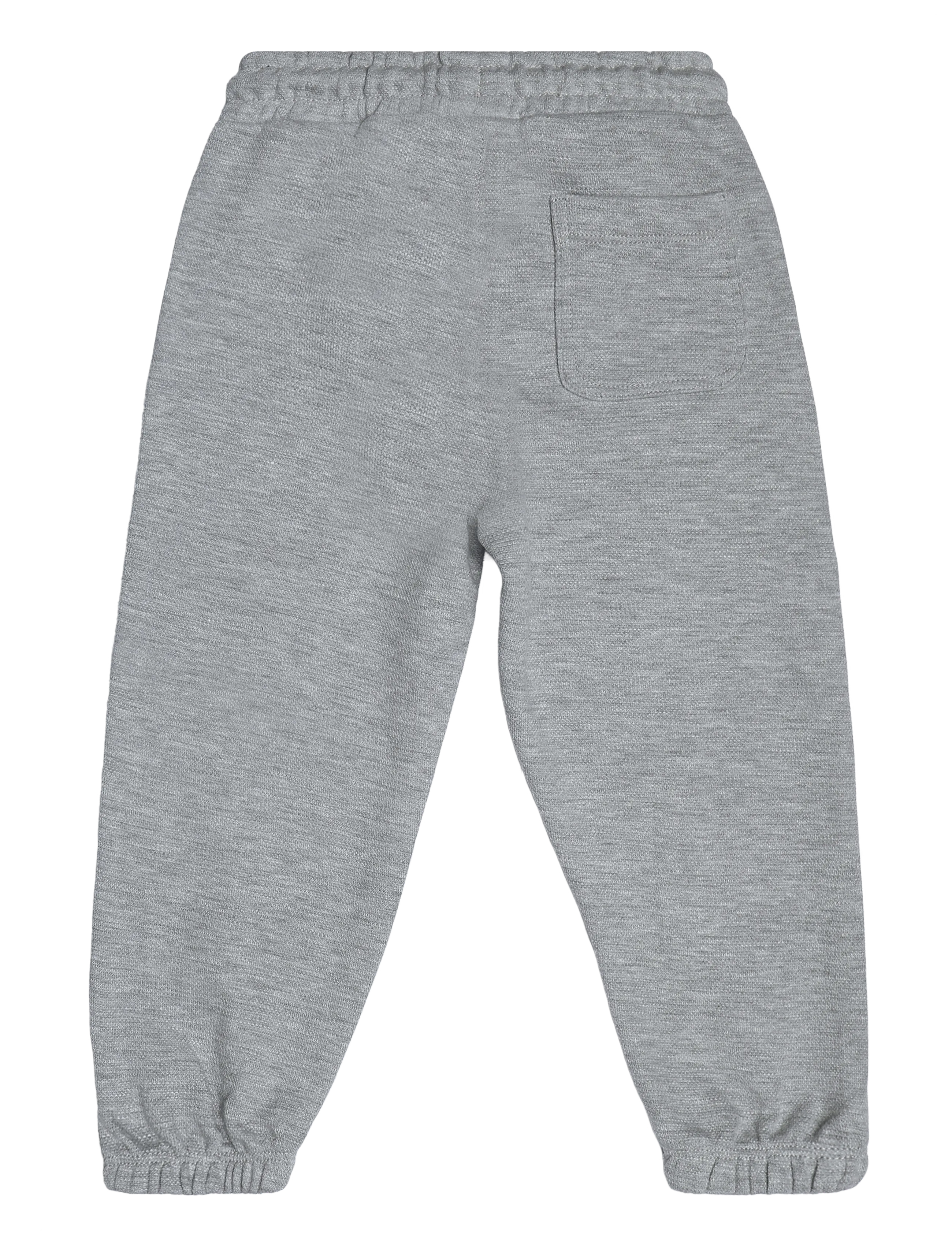 Mango - Cotton jogger-style trousers - babybyxor - lt pastel grey - 1