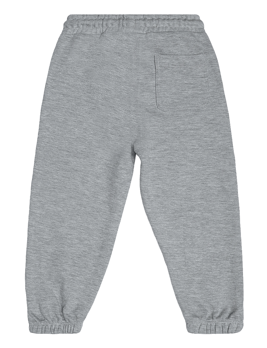 Mango - Cotton jogger-style trousers - babybyxor - lt pastel grey - 1