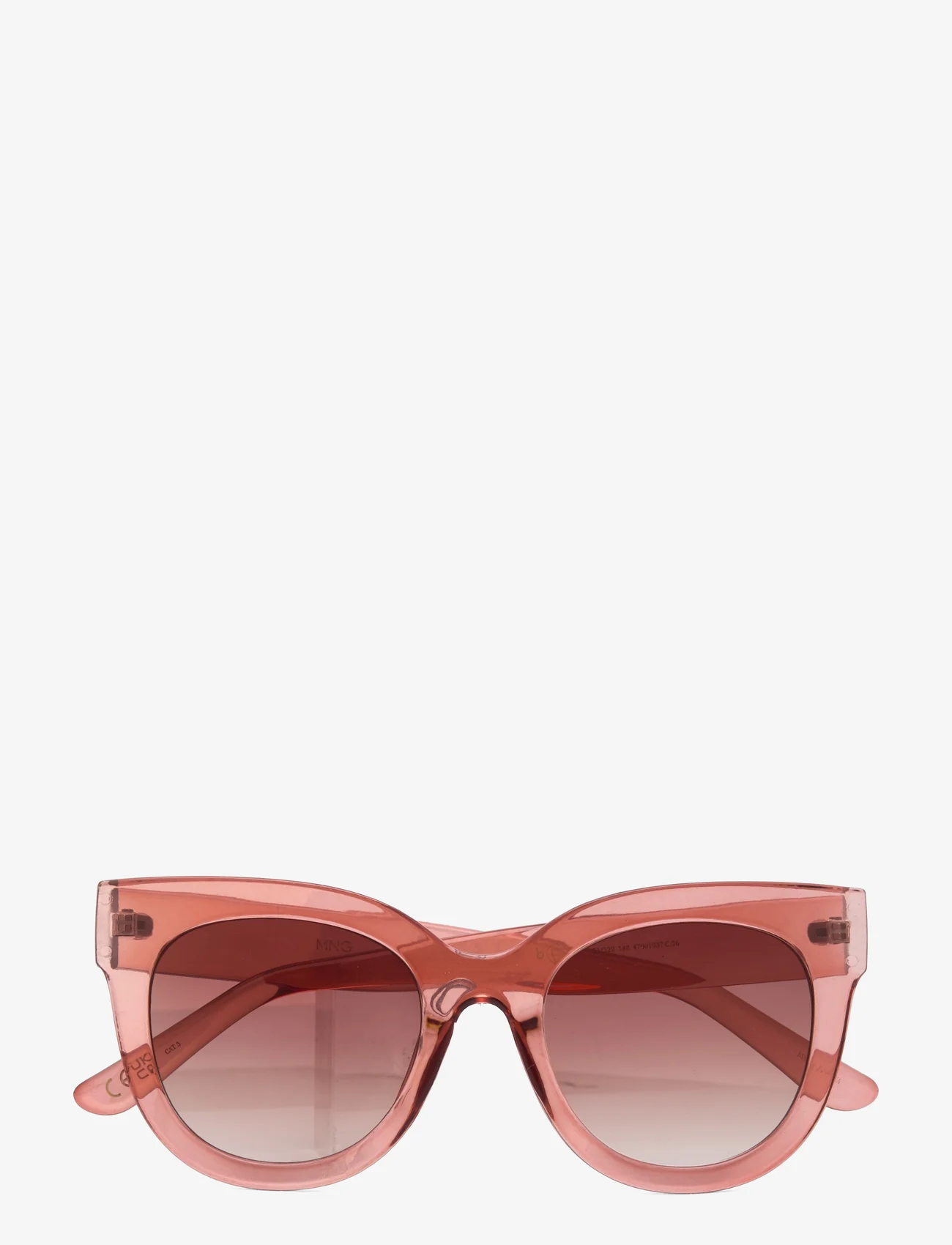 Mango - Retro style sunglasses - laveste priser - lt-pastel orange - 0
