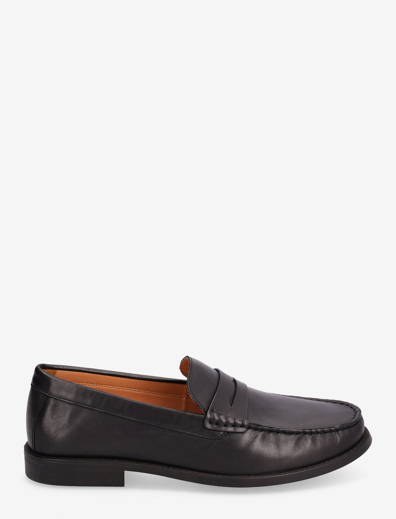 Mango - Leather penny loafers - black - 1