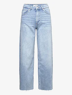 Culotte jeans with openings, Mango