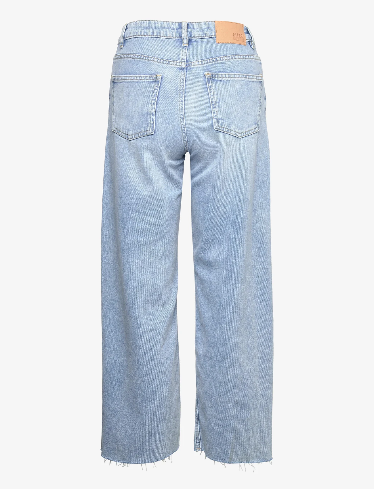 Mango - Culotte jeans with openings - leveälahkeiset farkut - open blue - 1